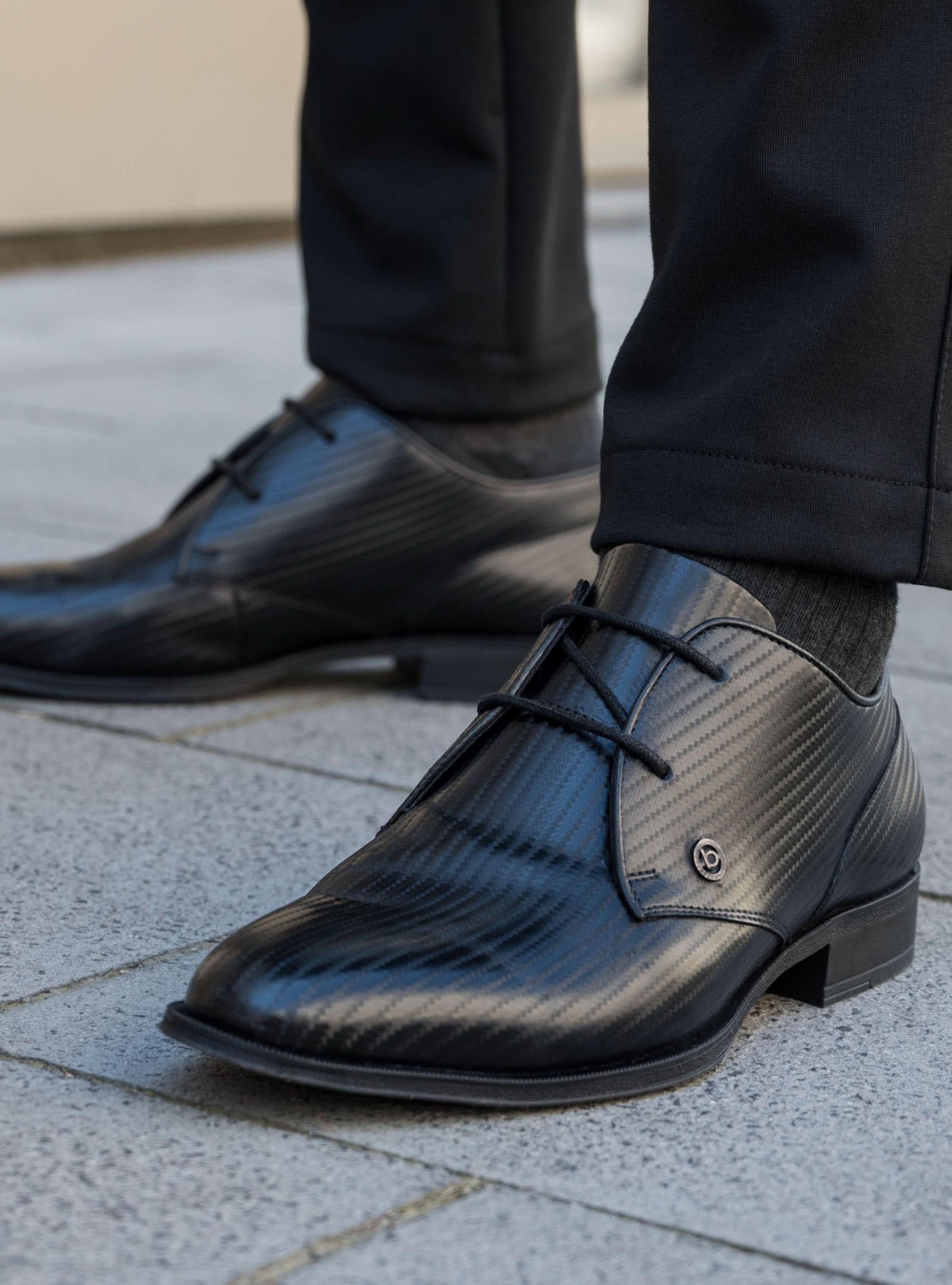 Business Schnürer schwarz - Image 4