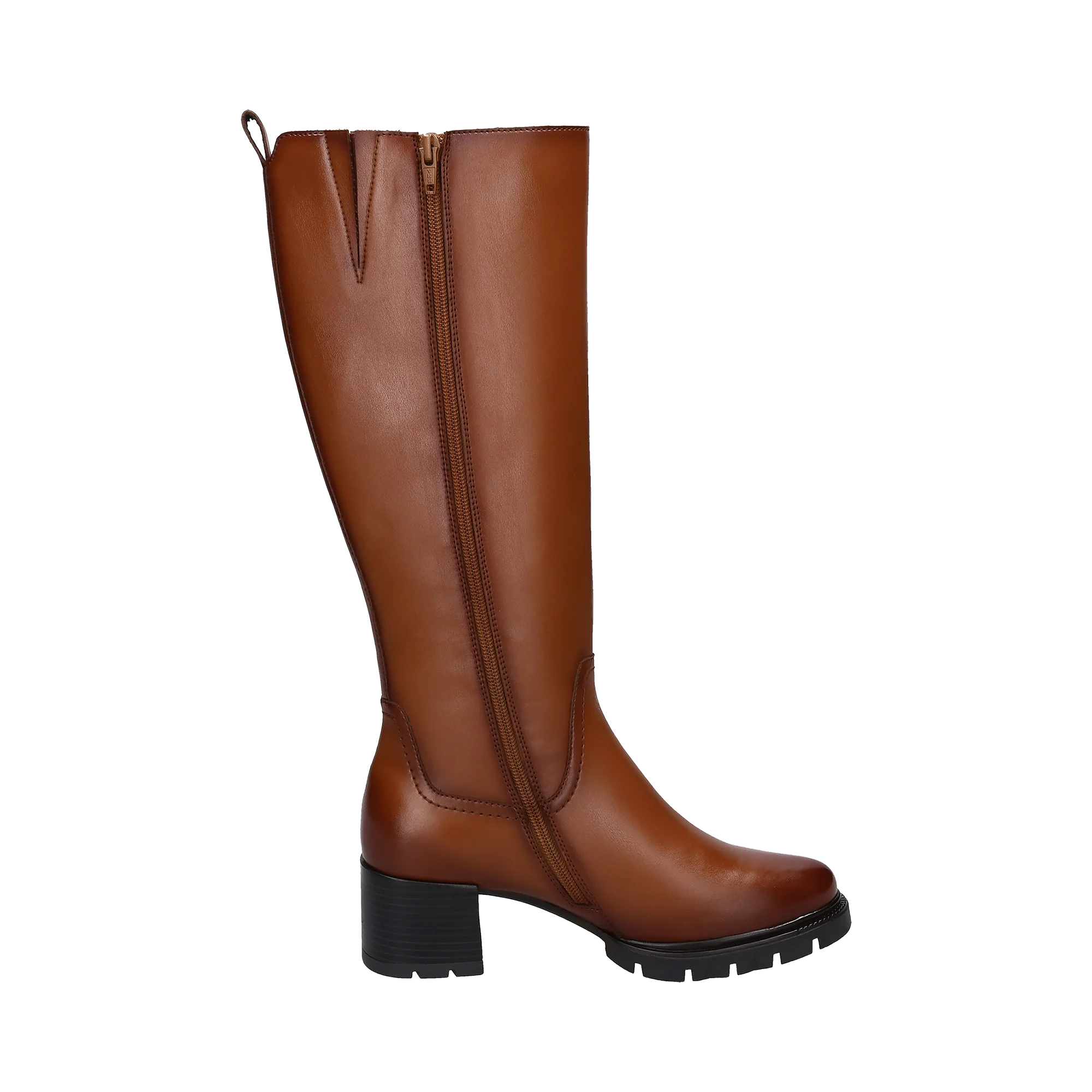 Langschaftstiefel cognac - Image 4