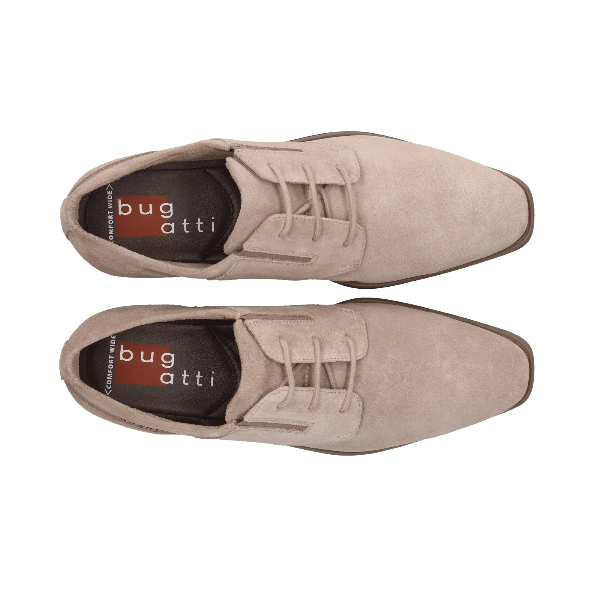 Leder Business Schnürer beige - Image 6
