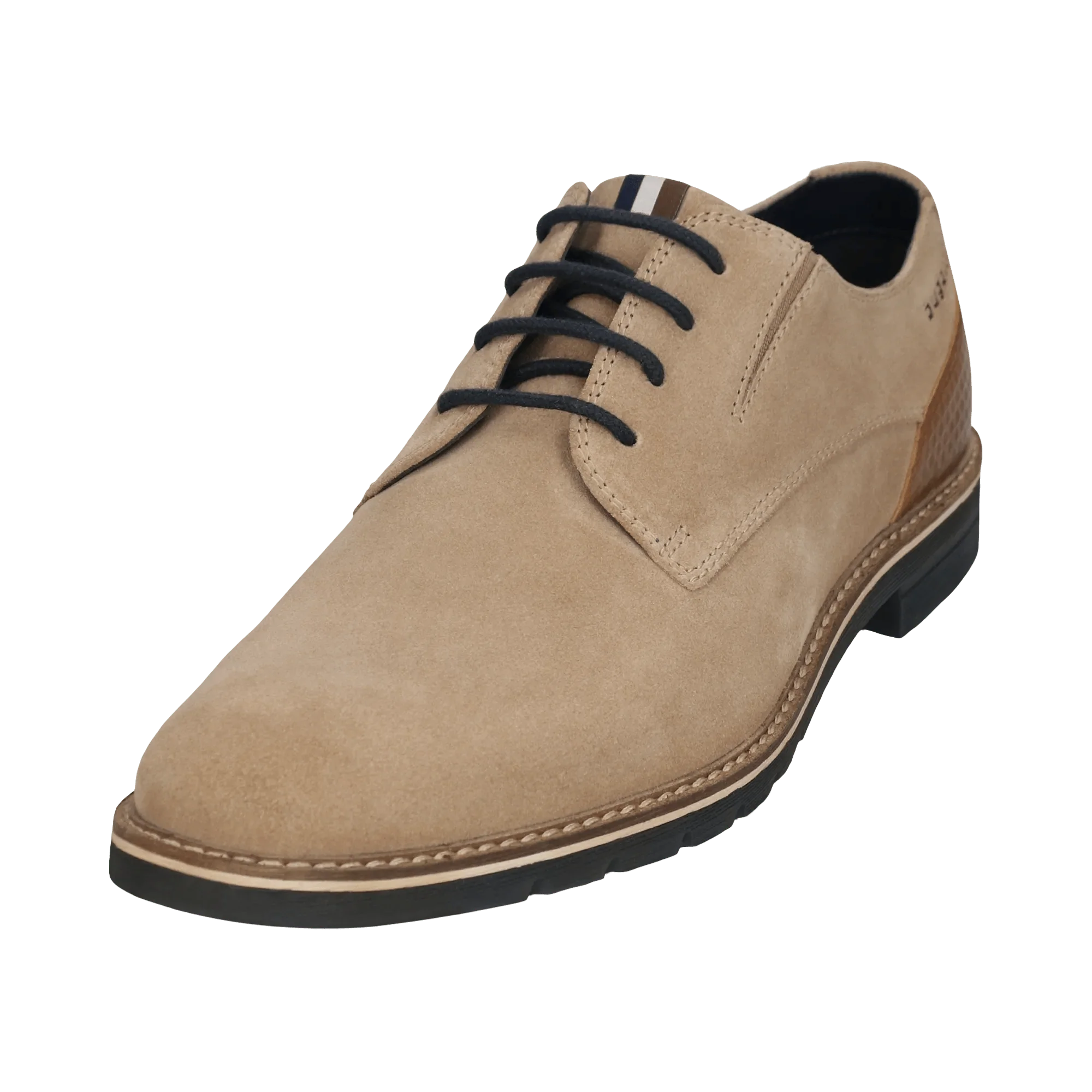 Leder Business Schnürer beige - Image 2