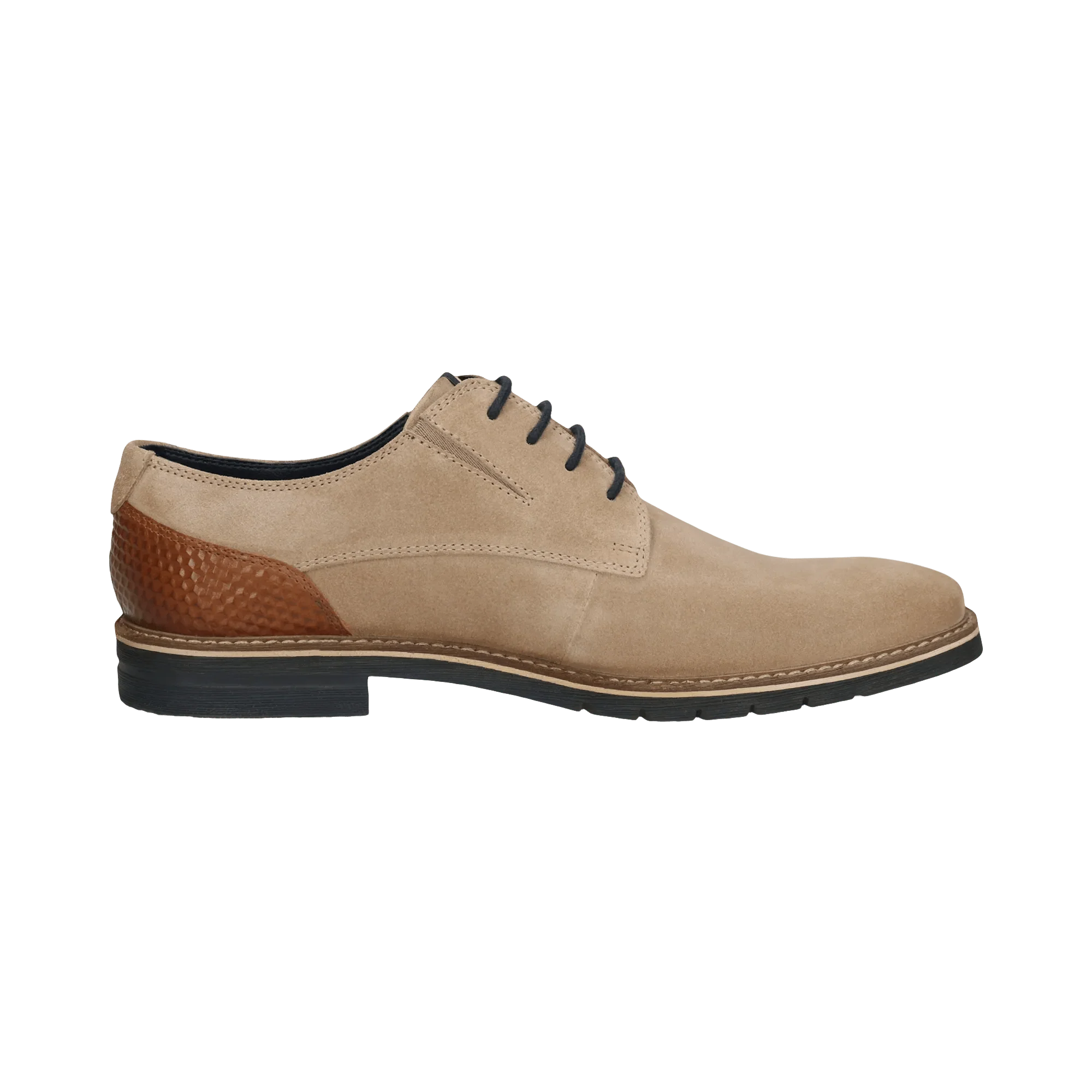 Leder Business Schnürer beige - Image 4