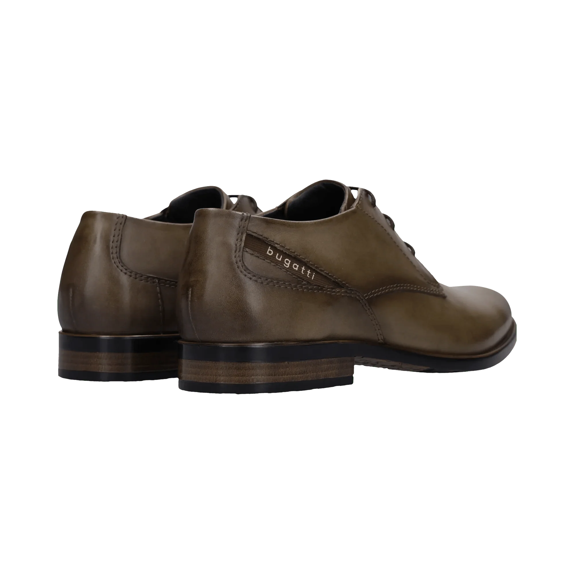 Leder Business Schnürer beige - Image 3