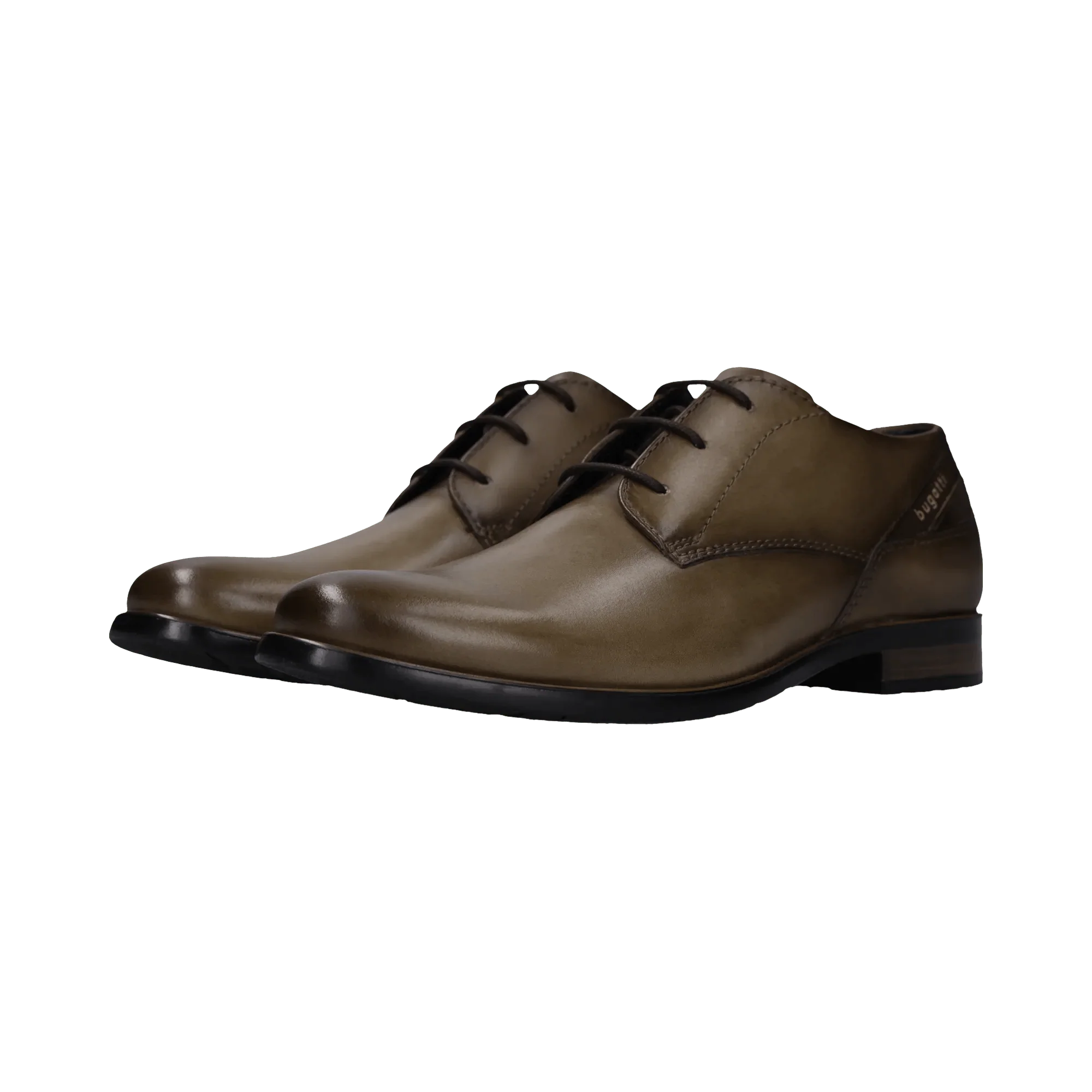 Leder Business Schnürer beige - Image 5