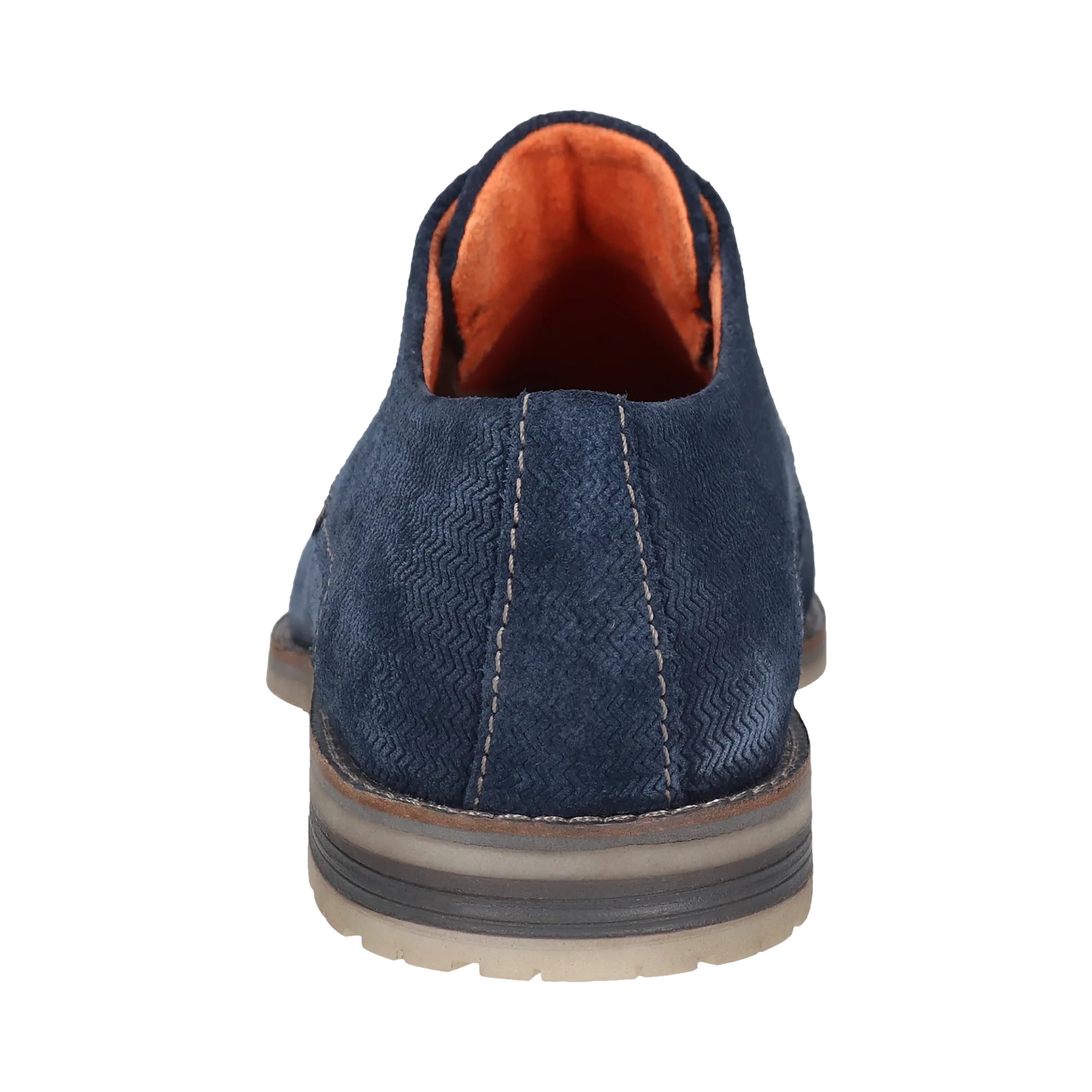 Leder Business Schnürer blau - Image 3