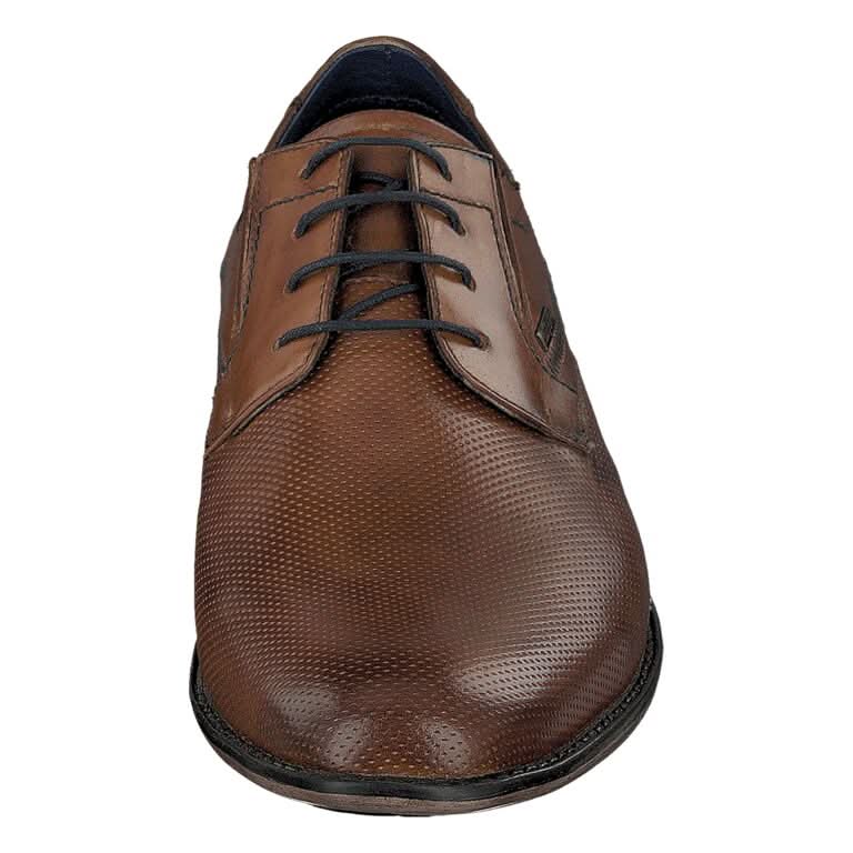 Leder Business Schnürer cognac - Image 5