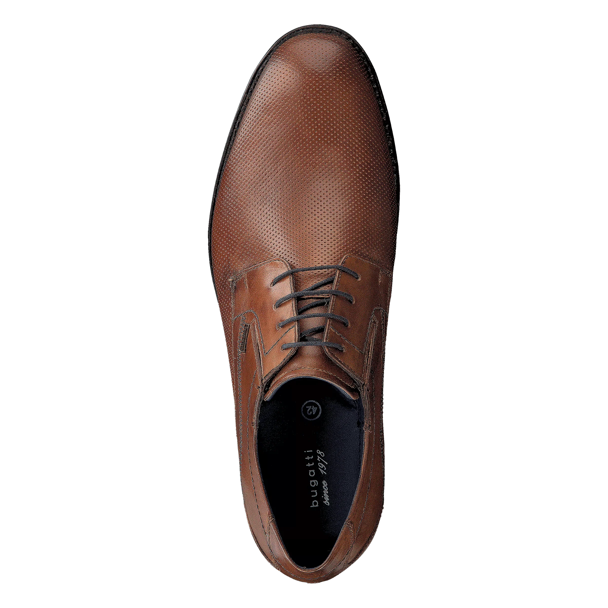 Leder Business Schnürer cognac - Image 6