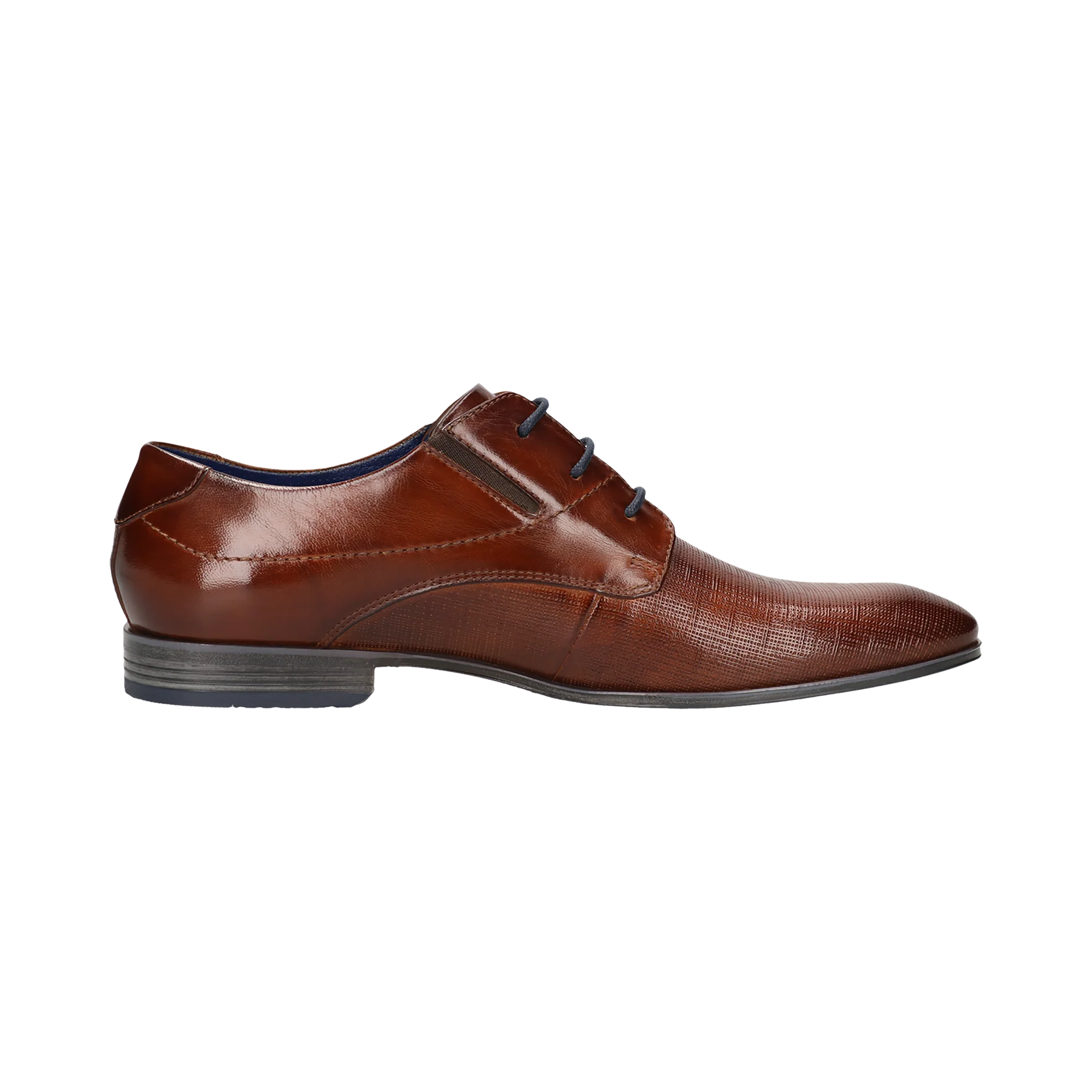Leder Business Schnürer cognac - Image 4