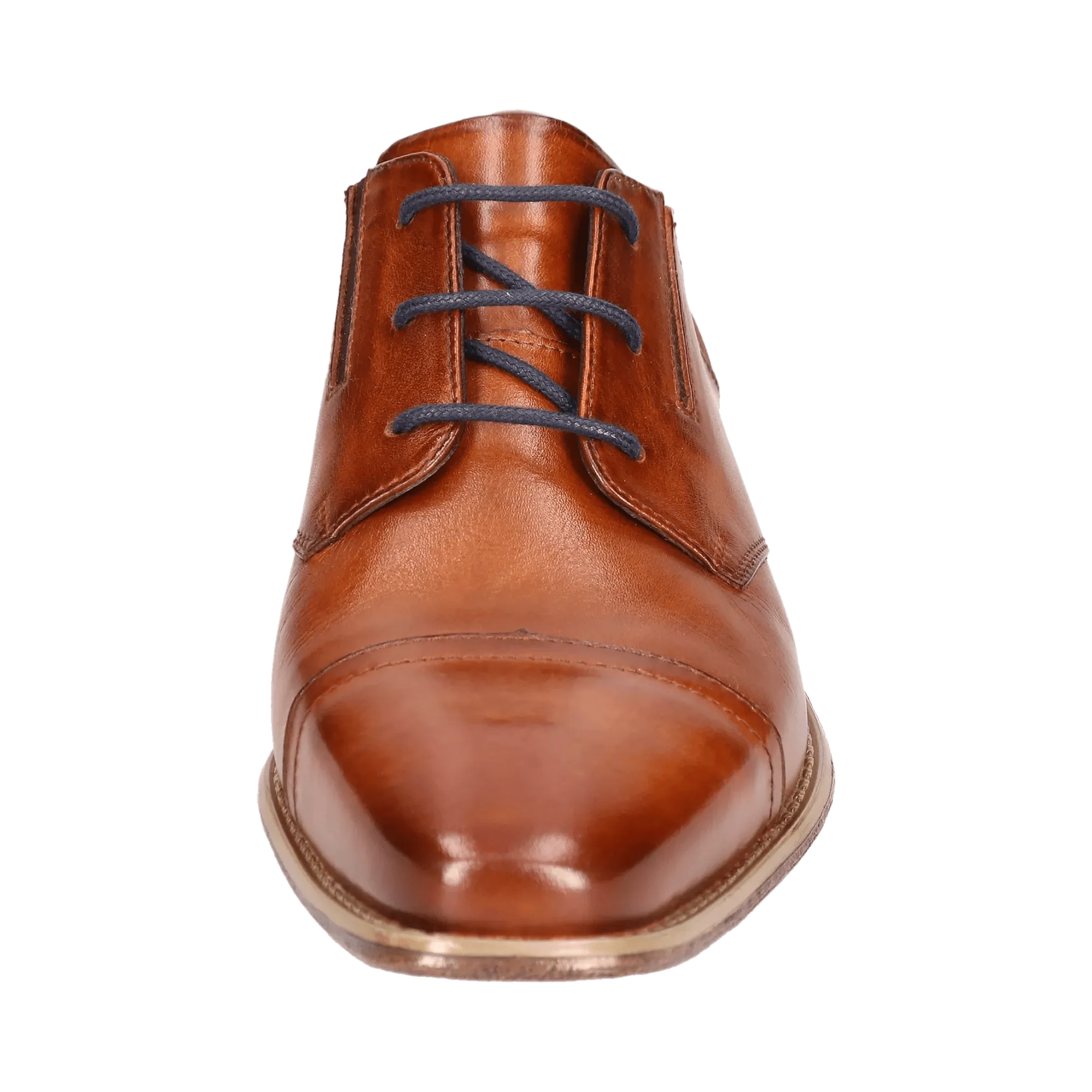 Leder Business Schnürer cognac - Image 5