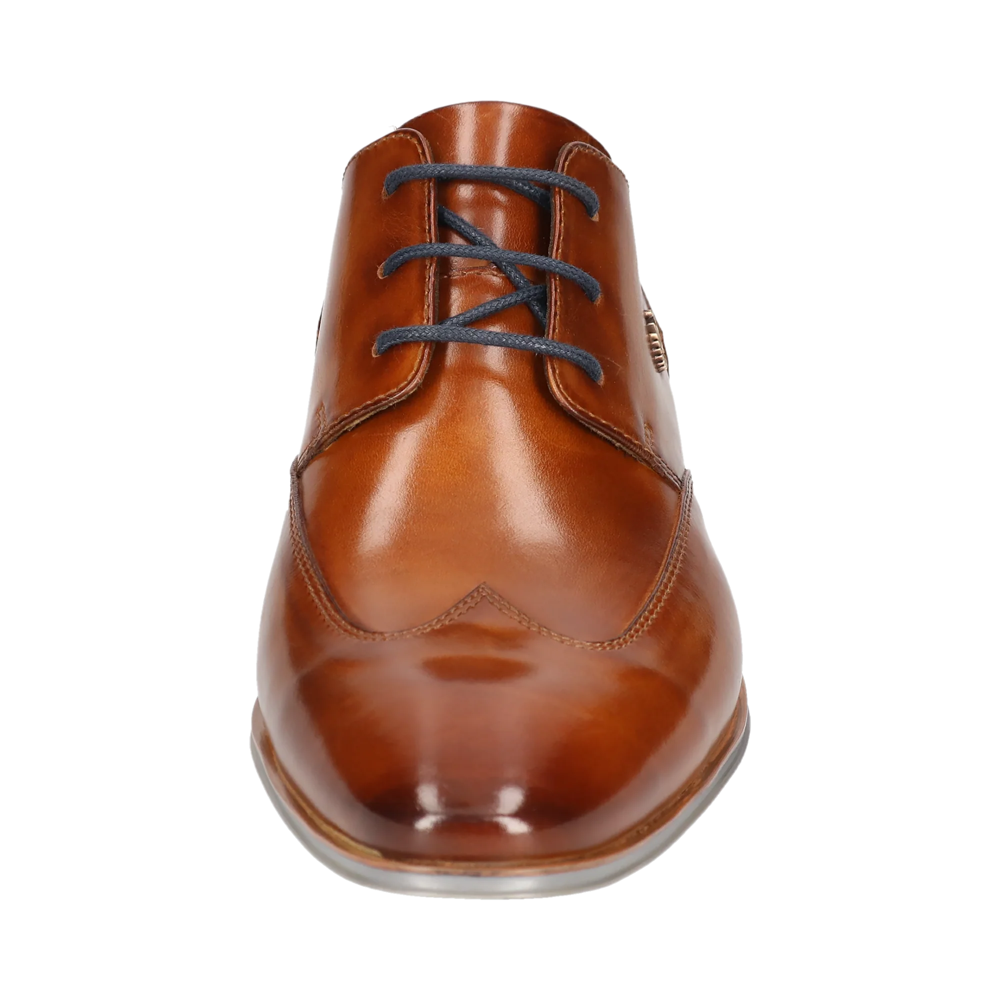 Leder Business Schnürer cognac - Image 5