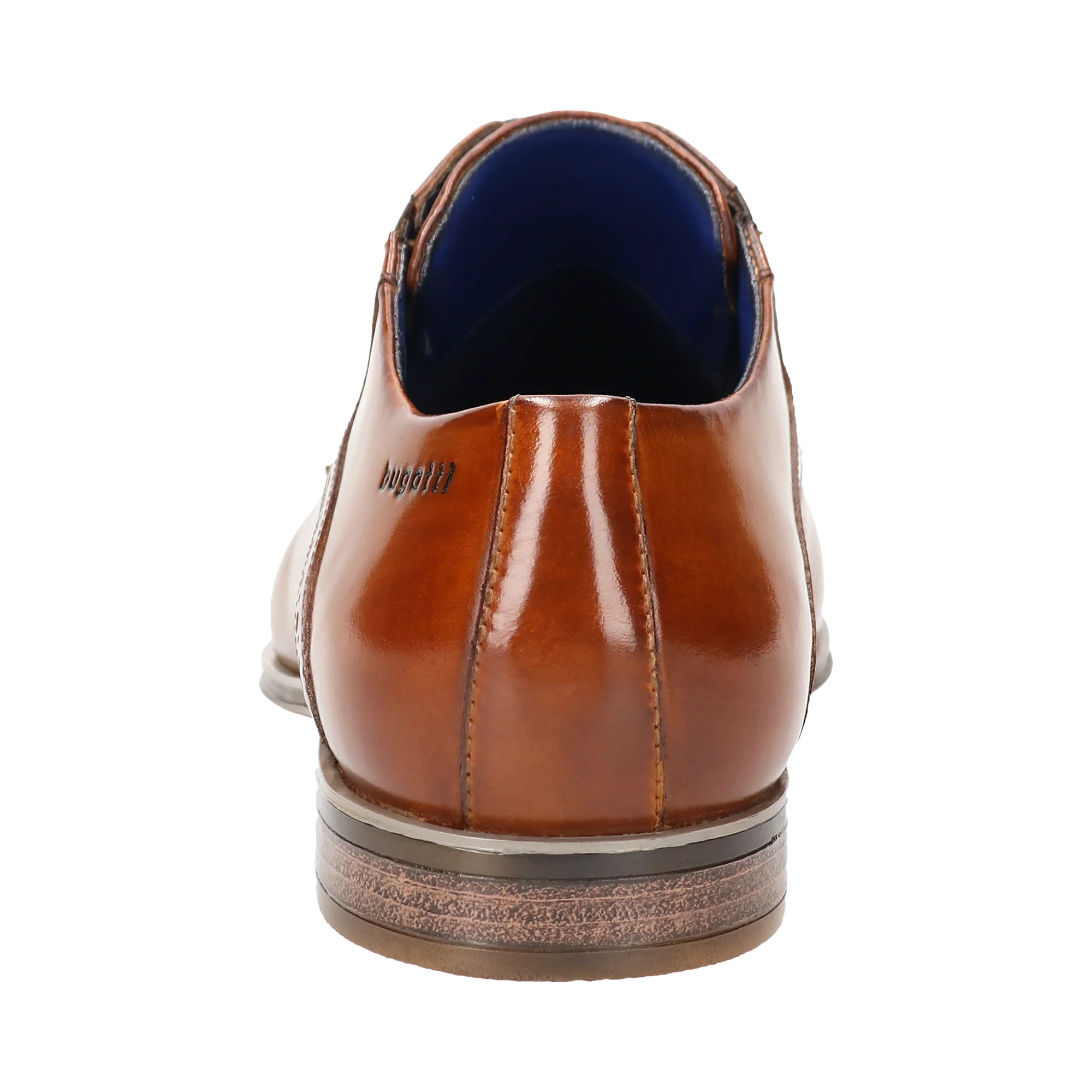 Leder Business Schnürer cognac - Image 3
