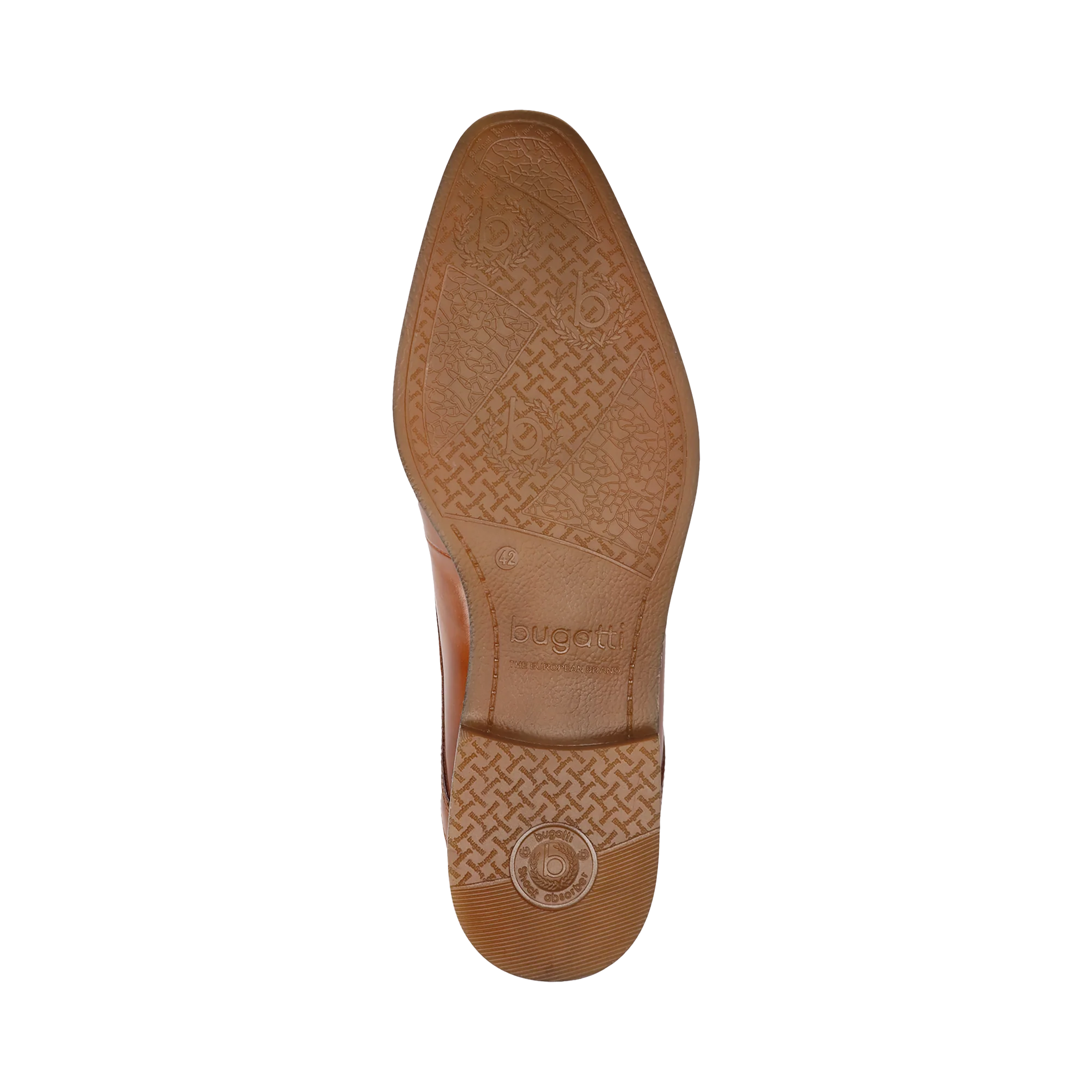 Leder Business Schnürer cognac - Image 7