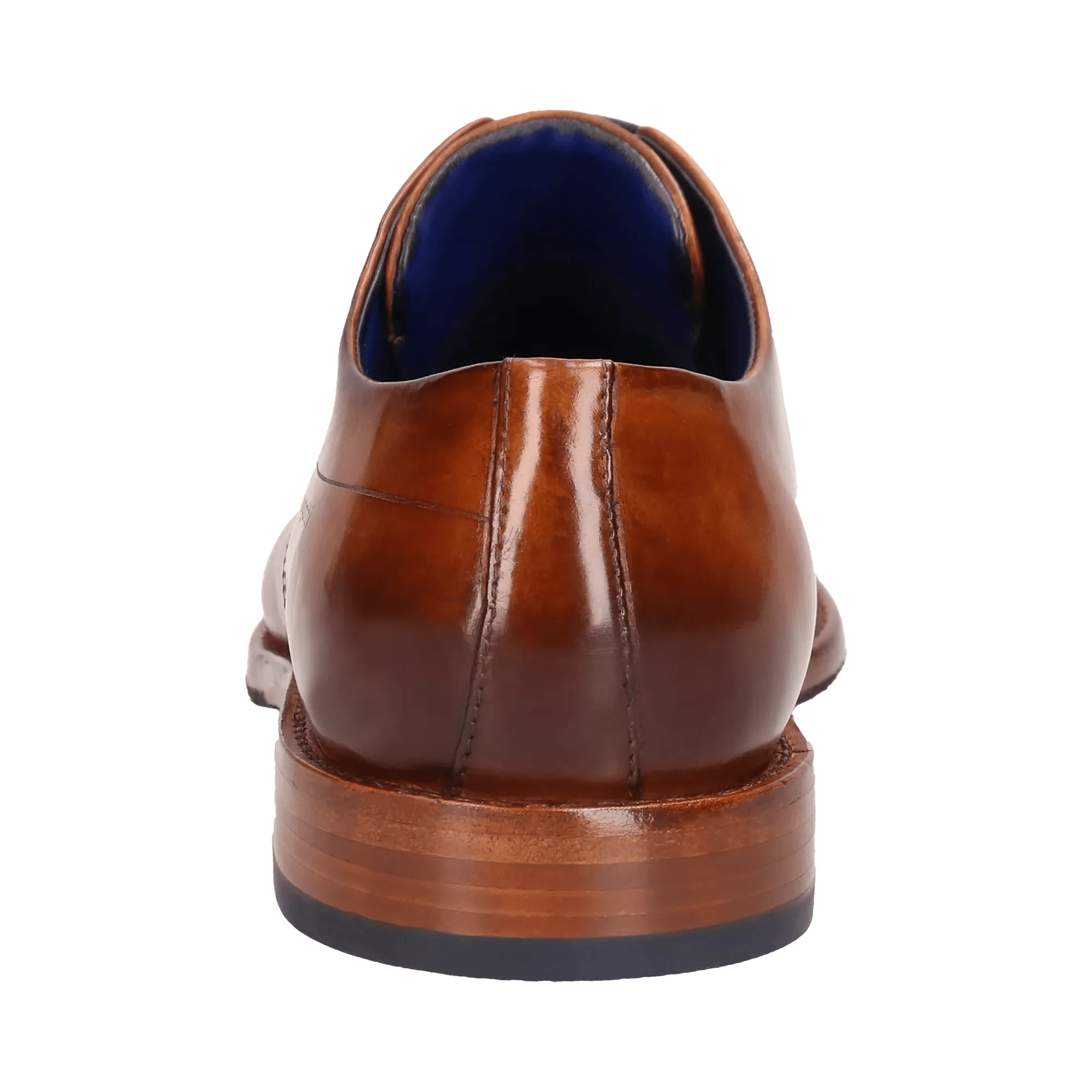 Leder Business Schnürer cognac - Image 3