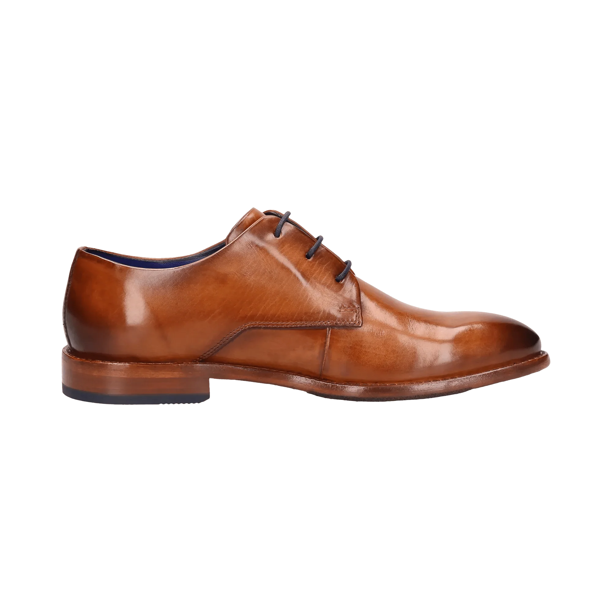 Leder Business Schnürer cognac - Image 4