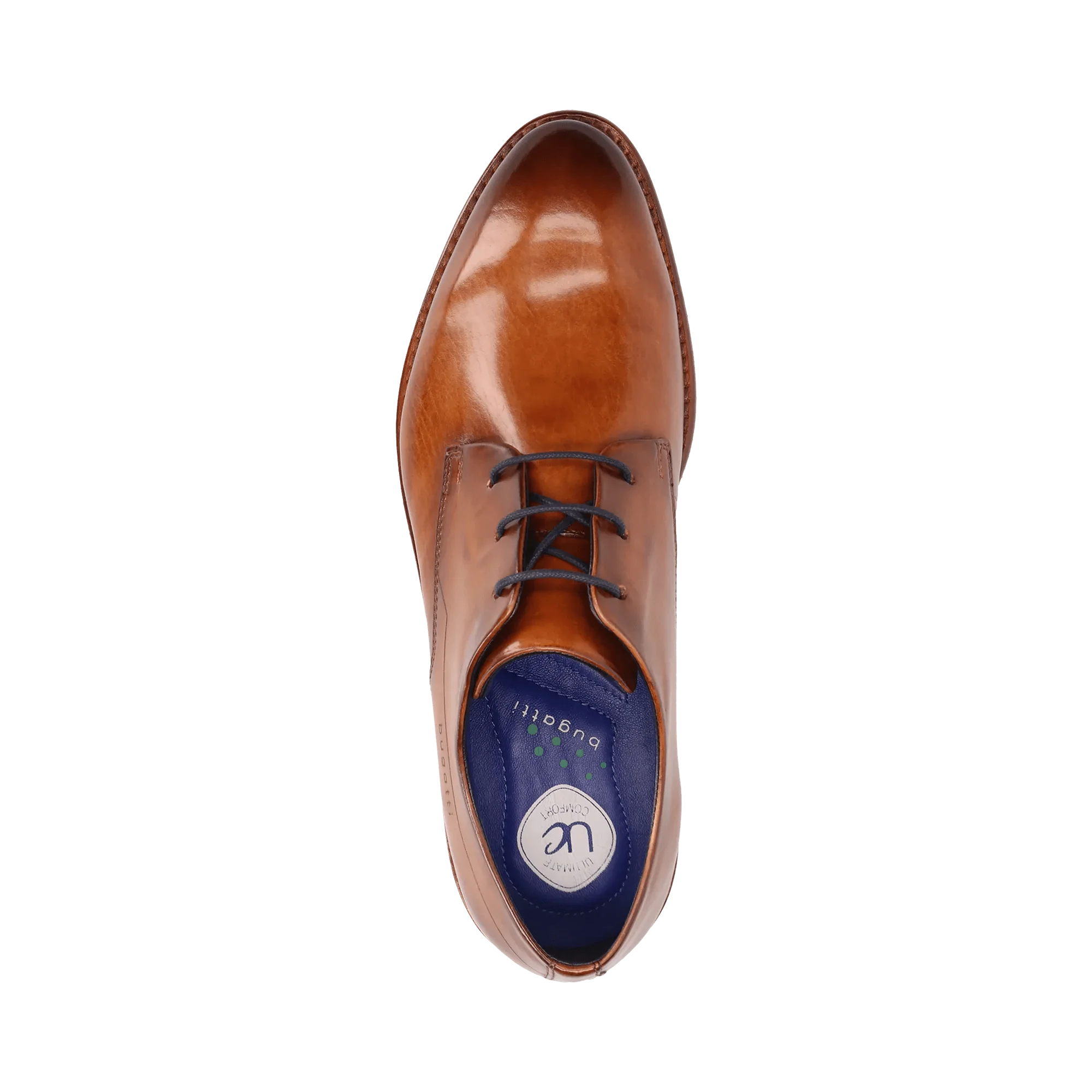 Leder Business Schnürer cognac - Image 6
