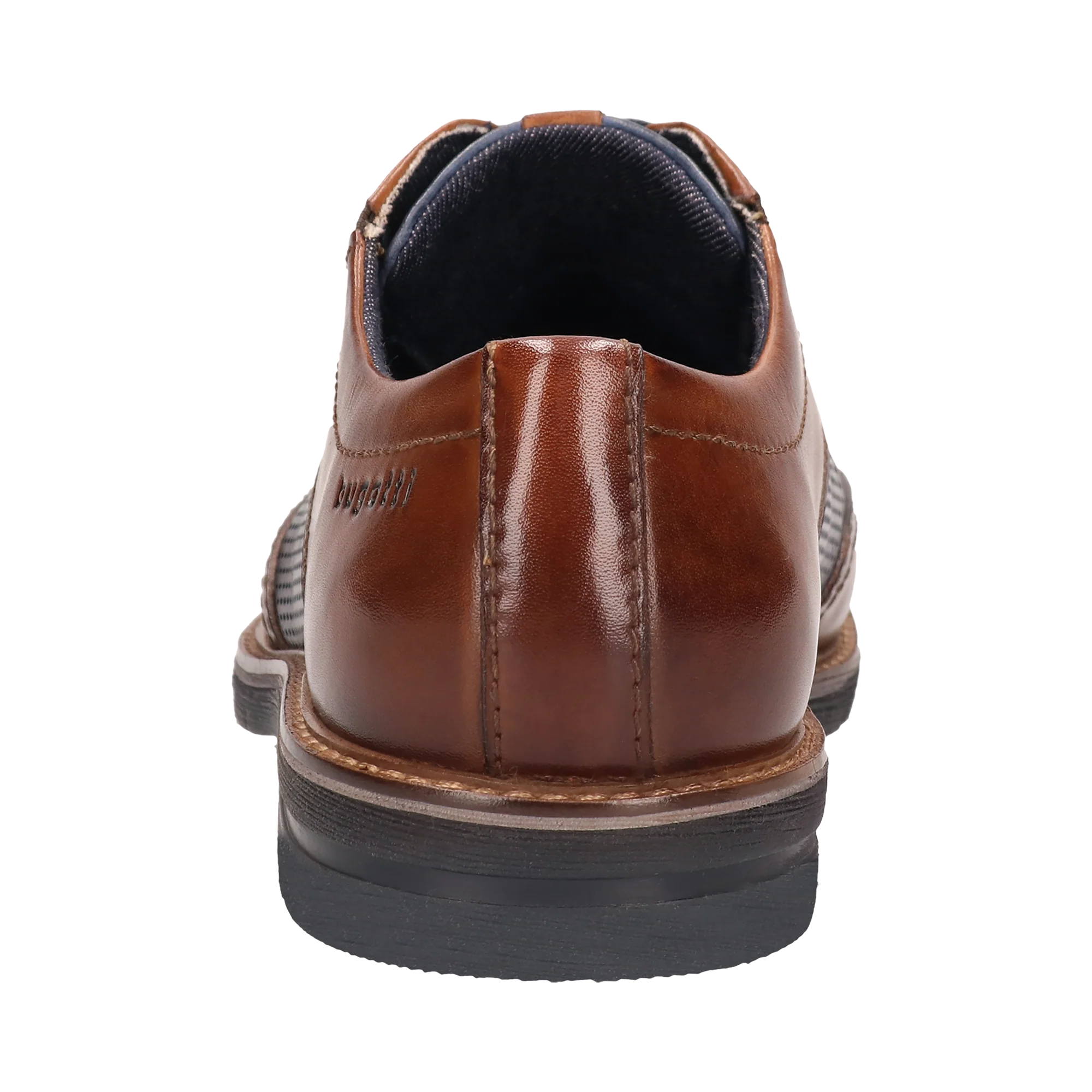 Leder Business Schnürer cognac - Image 3
