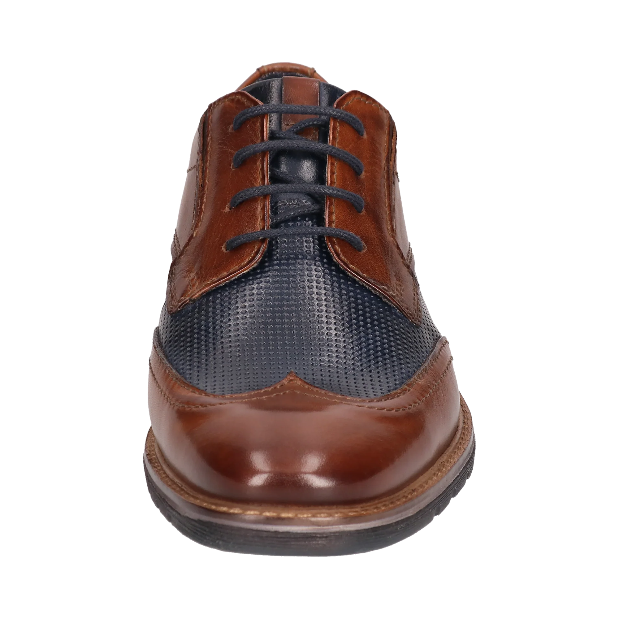 Leder Business Schnürer cognac - Image 5