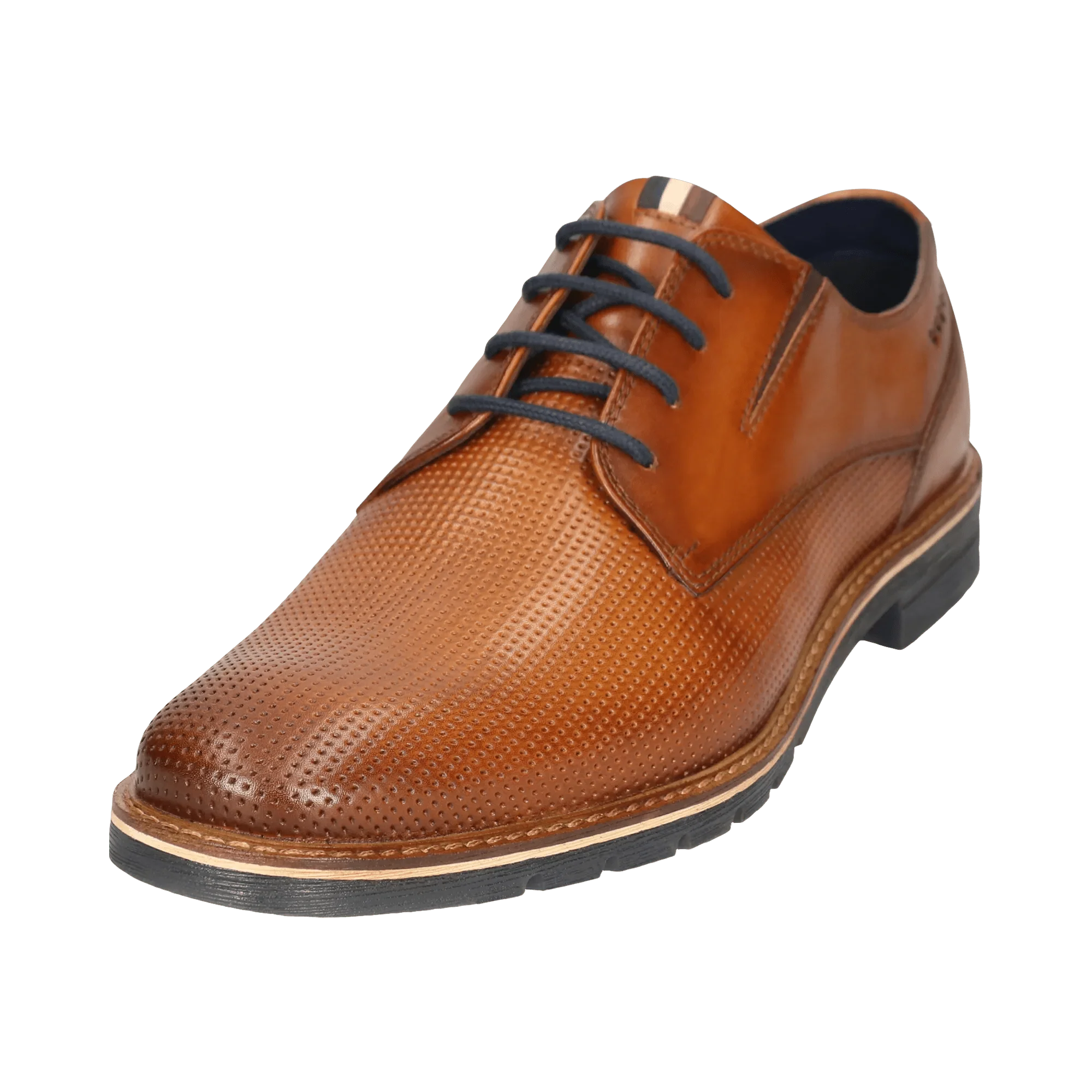 Leder Business Schnürer cognac - Image 2