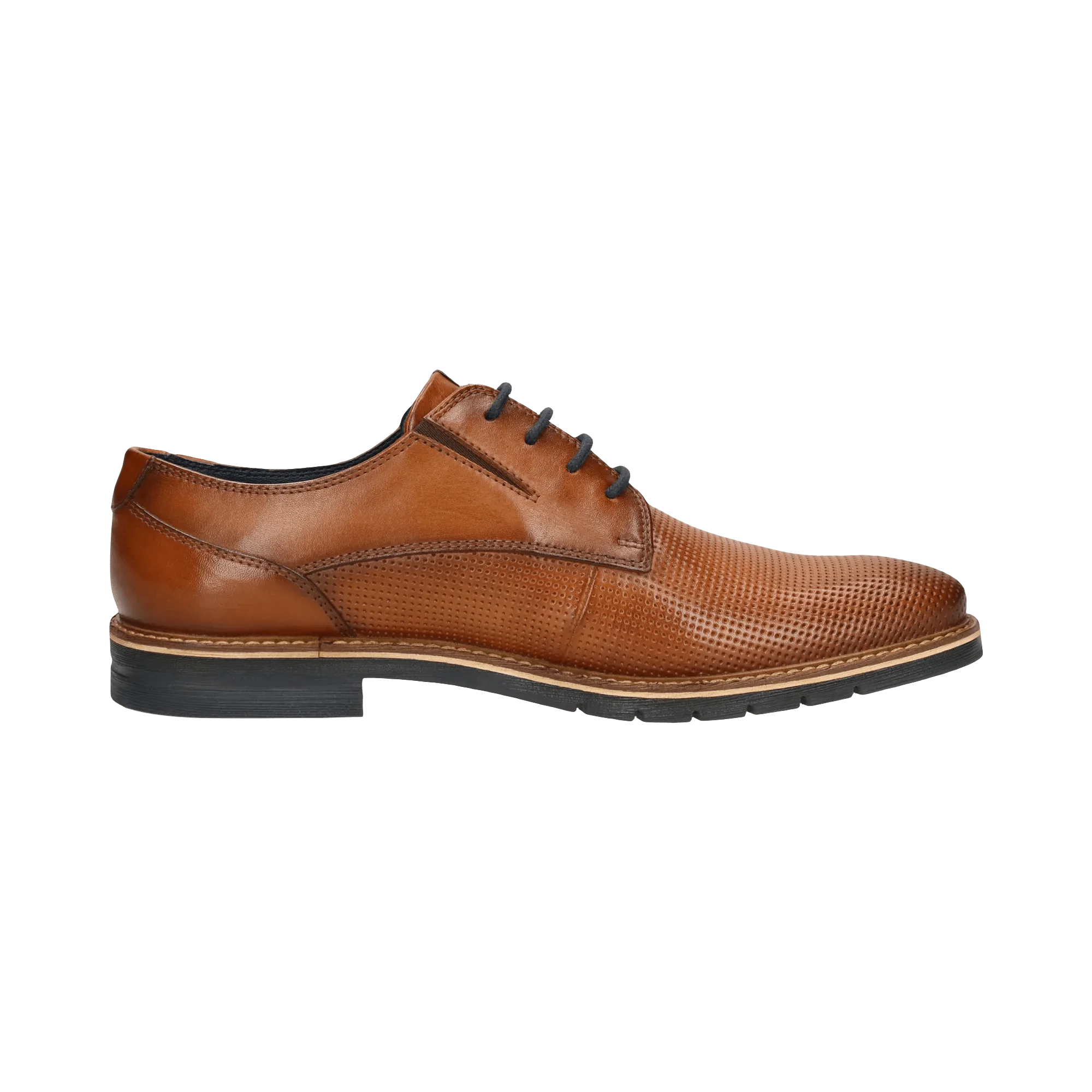 Leder Business Schnürer cognac - Image 4