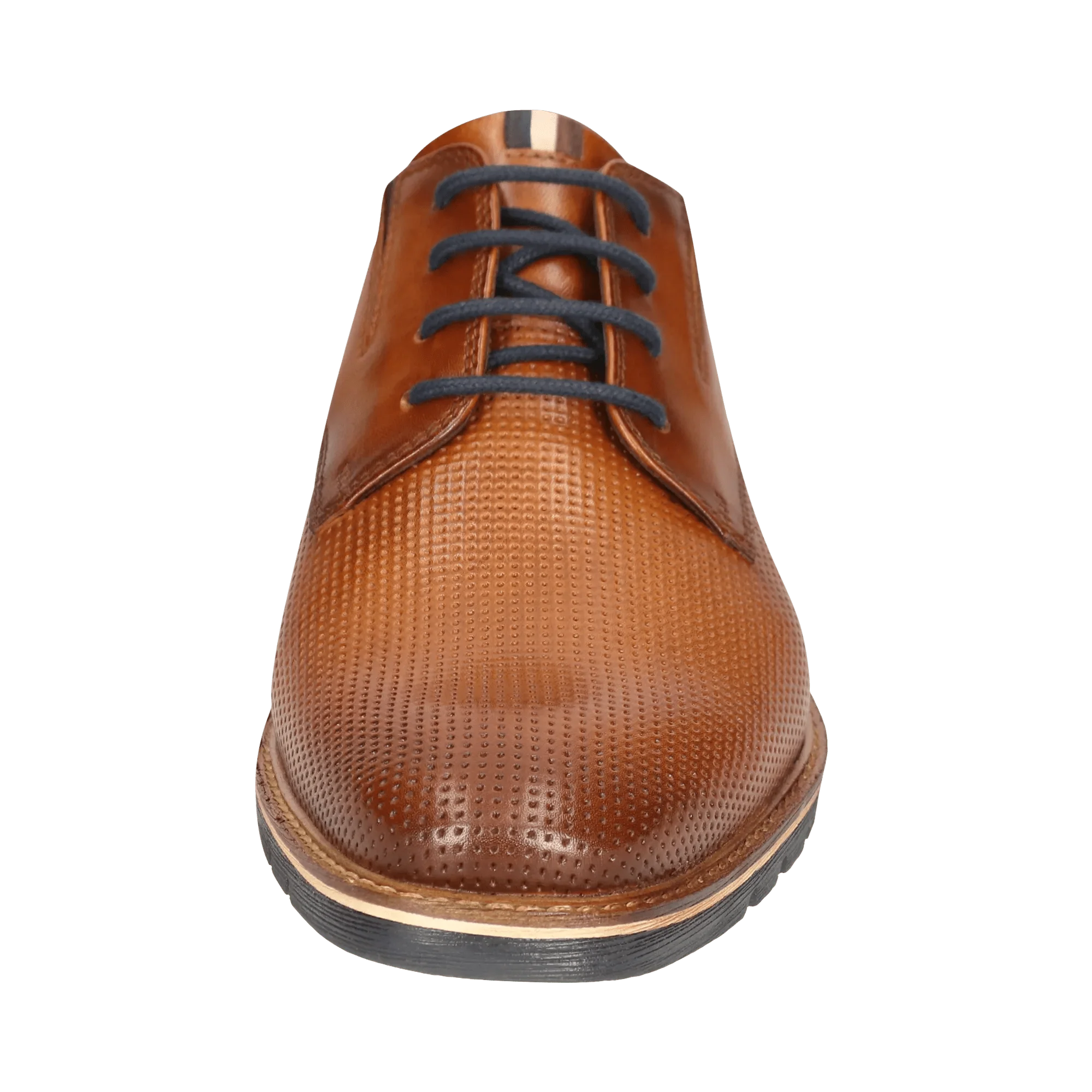 Leder Business Schnürer cognac - Image 5