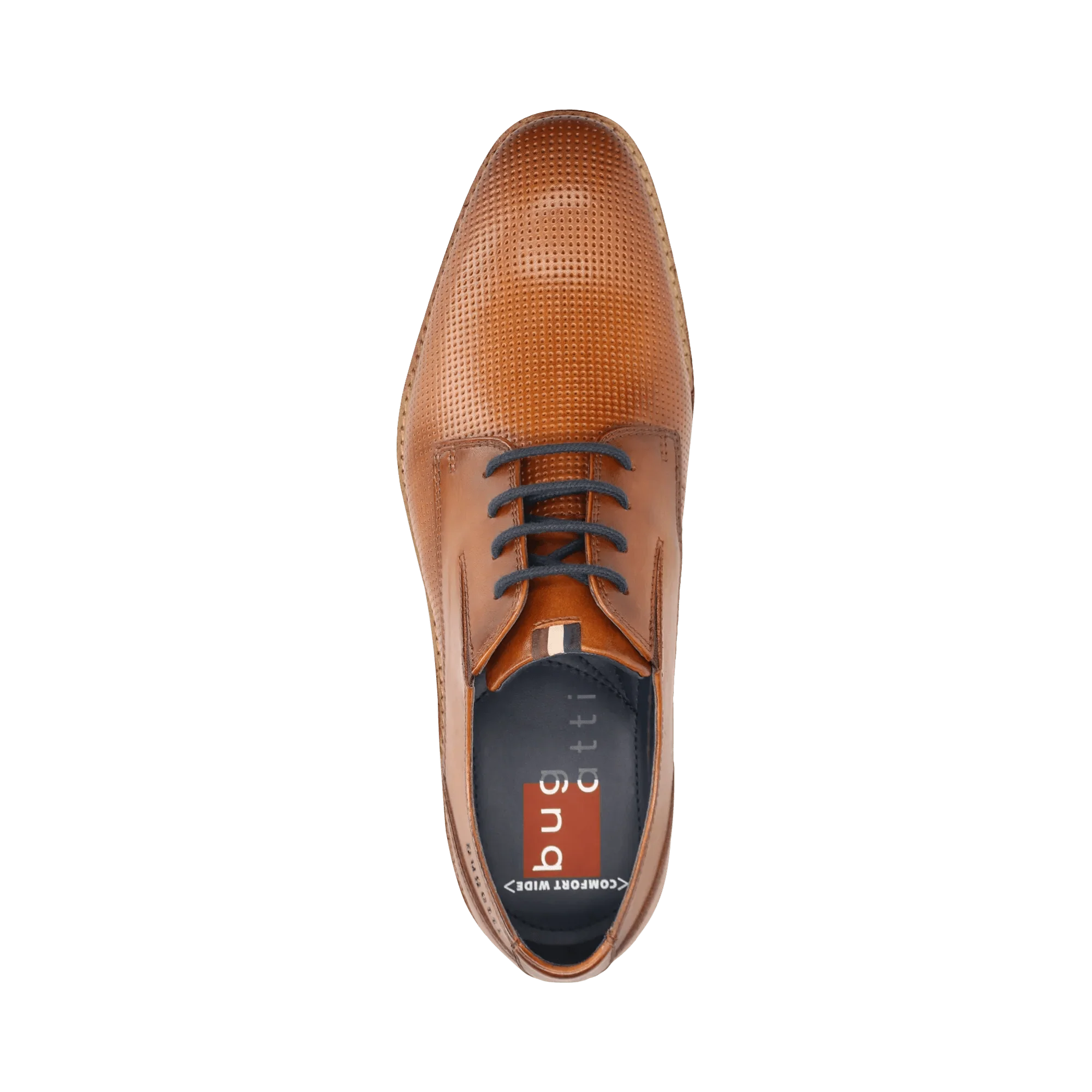 Leder Business Schnürer cognac - Image 6