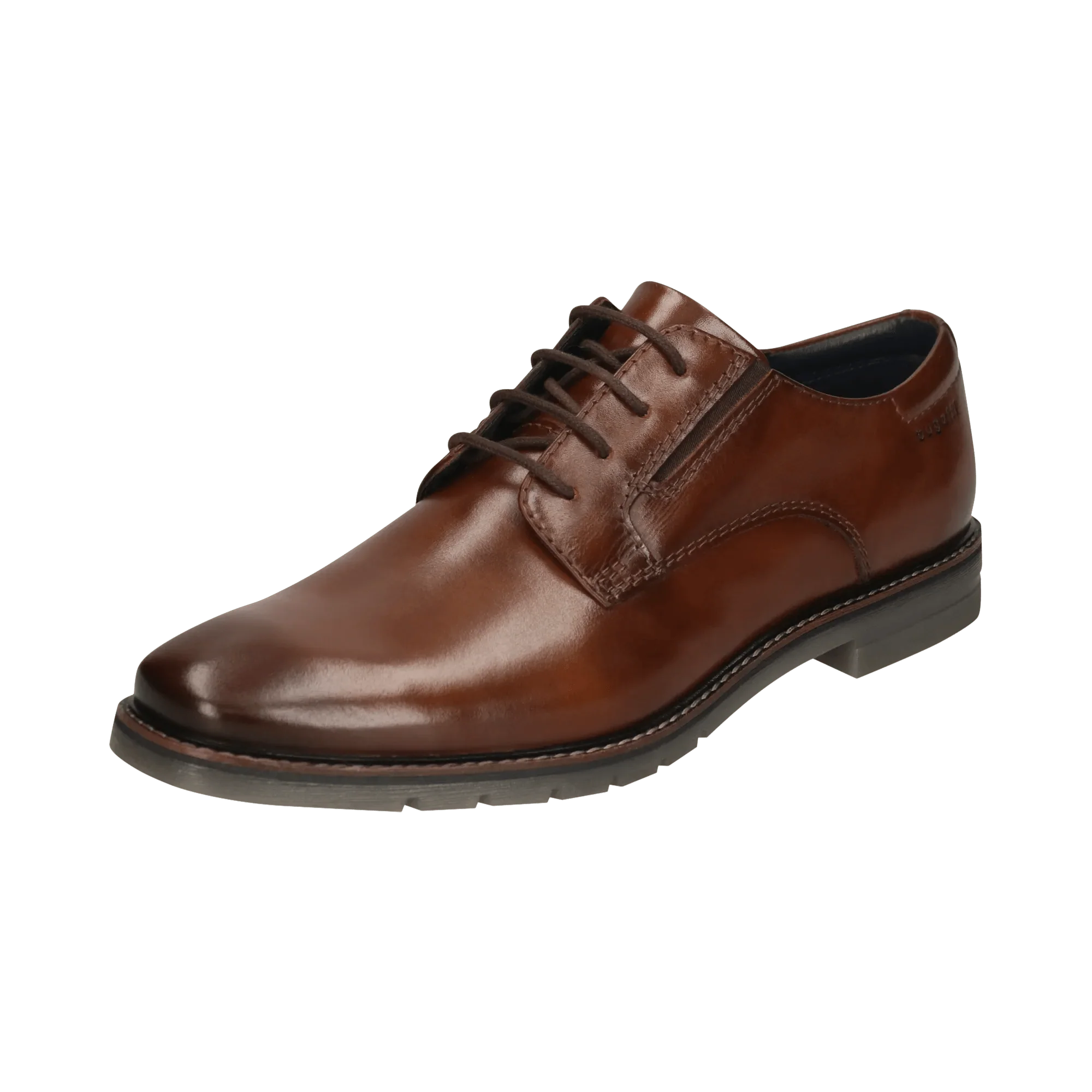 Leder Business Schnürer cognac - Image 2