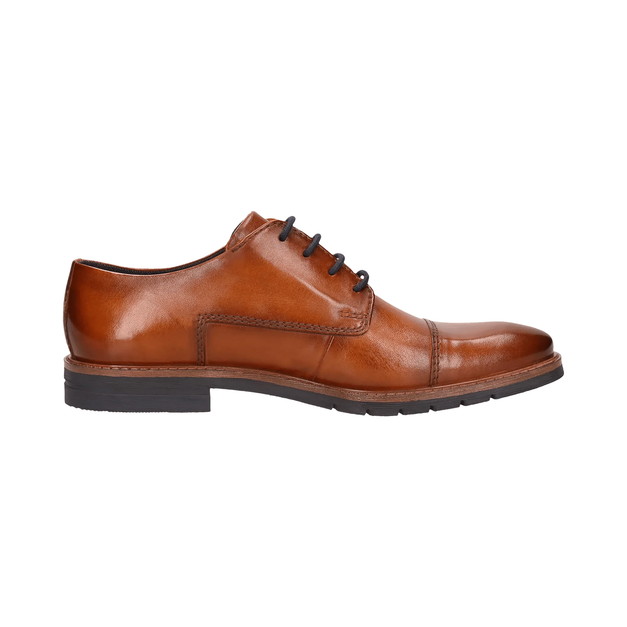 Leder Business Schnürer cognac - Image 4