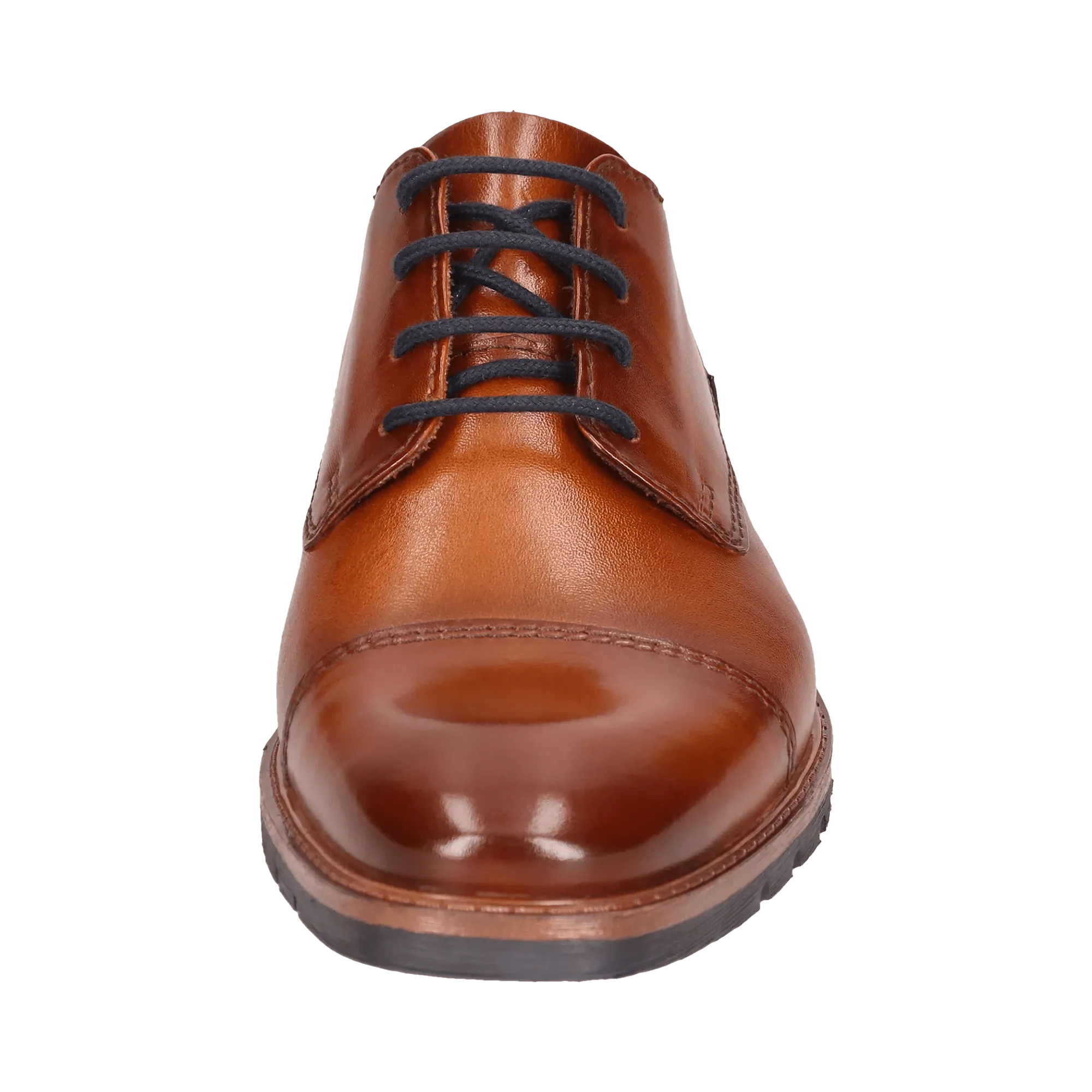 Leder Business Schnürer cognac - Image 5