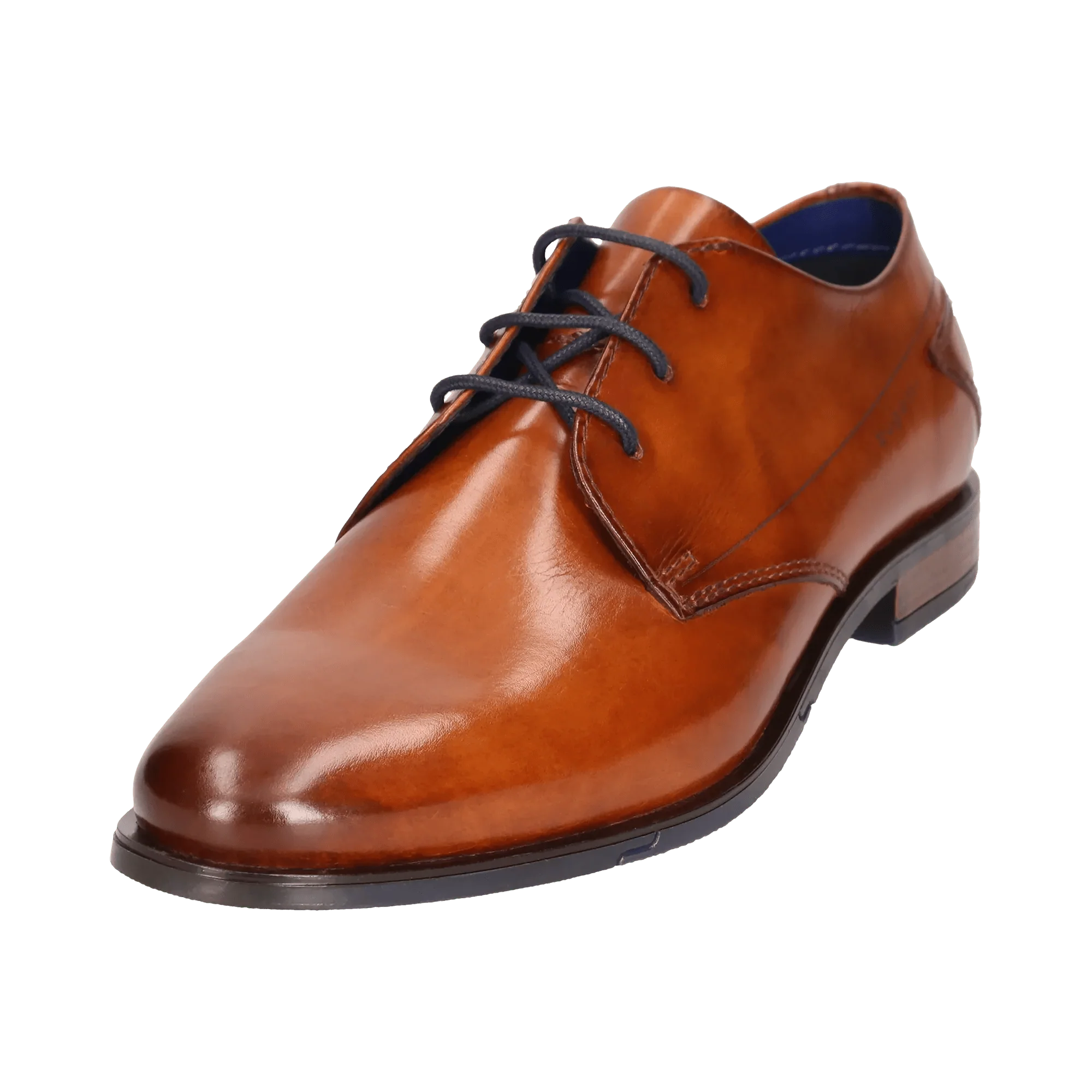 Leder Business Schnürer cognac - Image 2