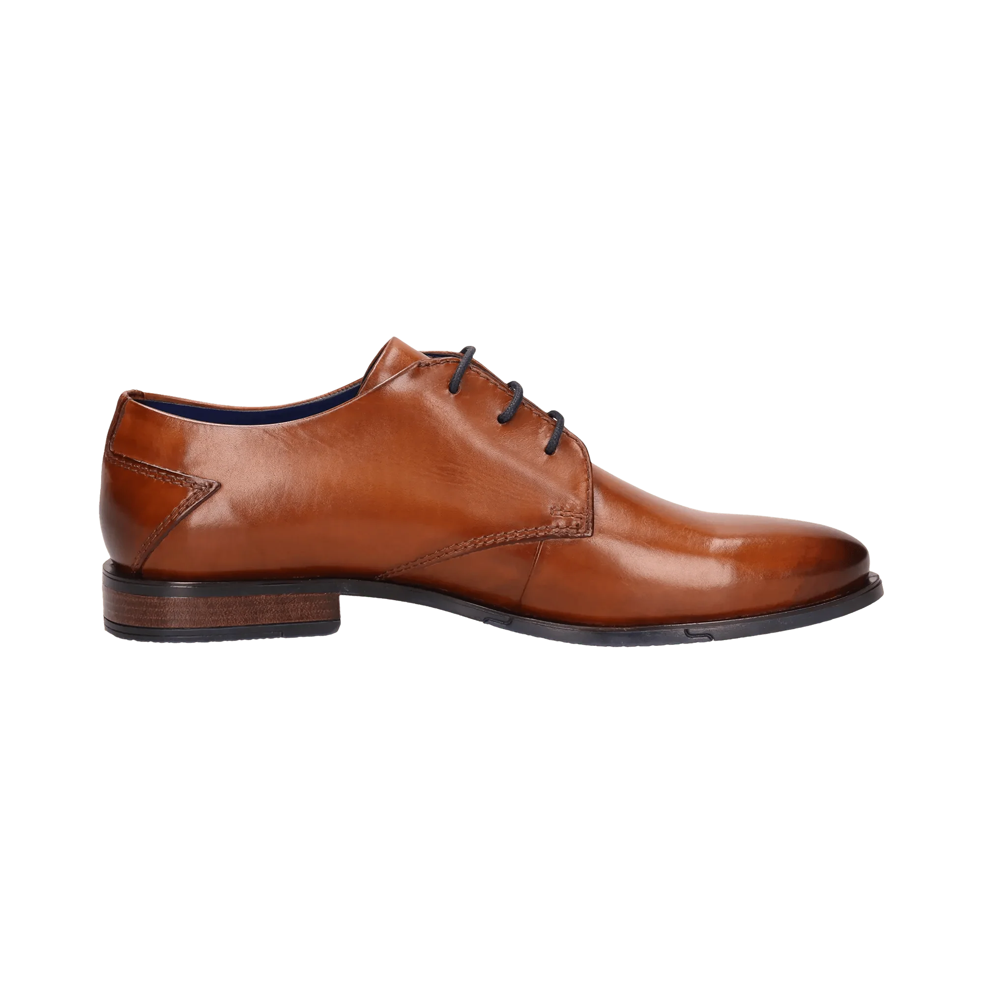 Leder Business Schnürer cognac - Image 4