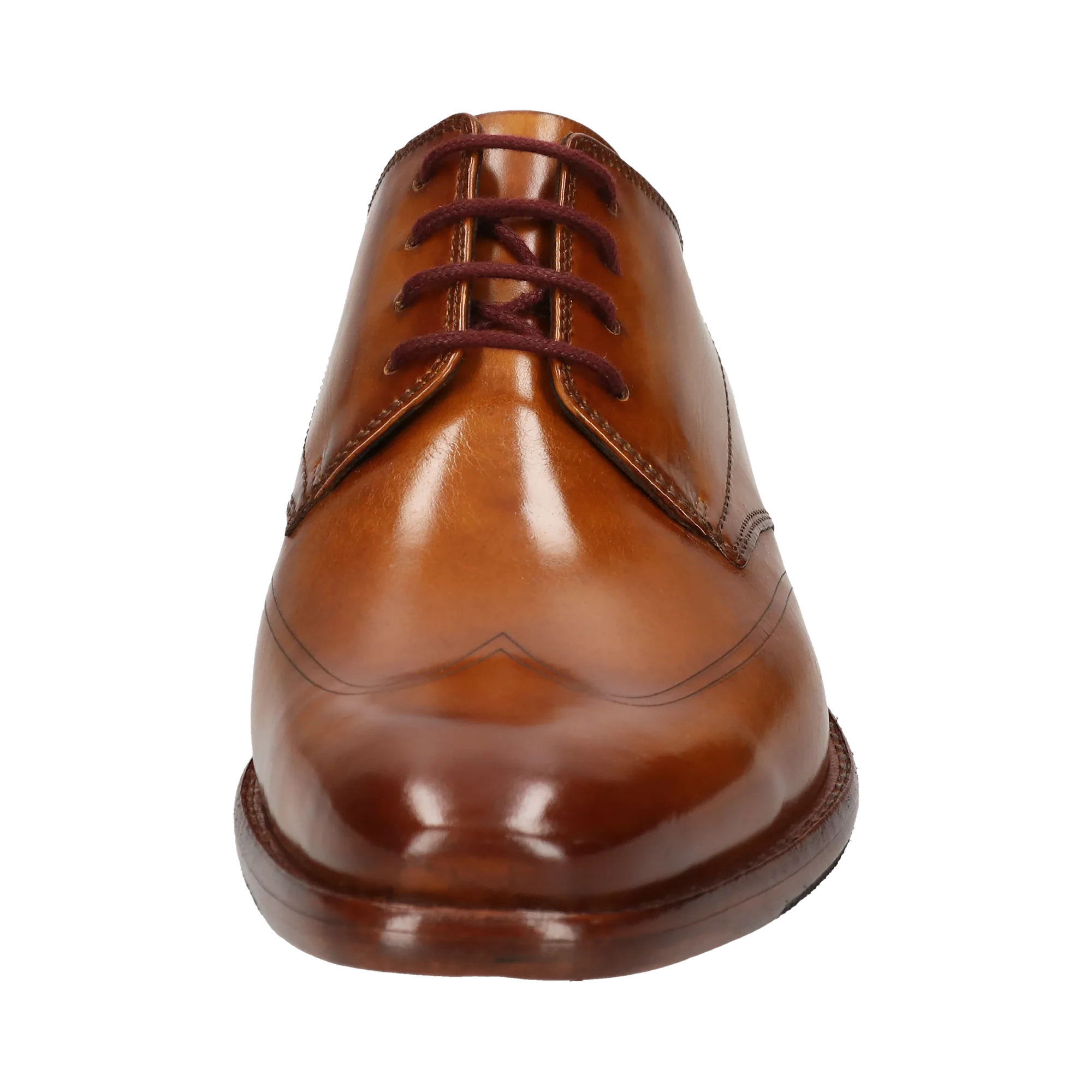 Leder Business Schnürer cognac - Image 5