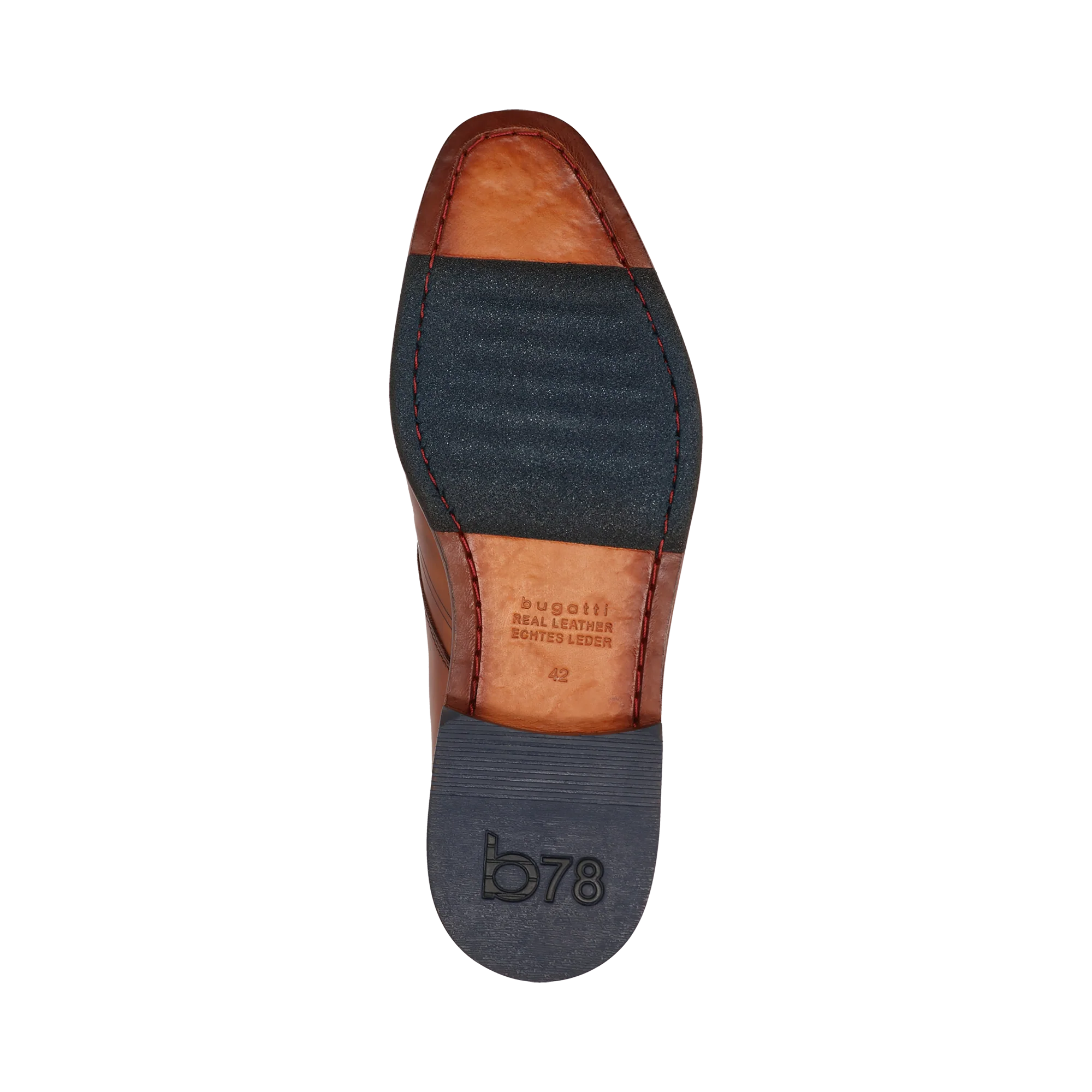 Leder Business Schnürer cognac - Image 7