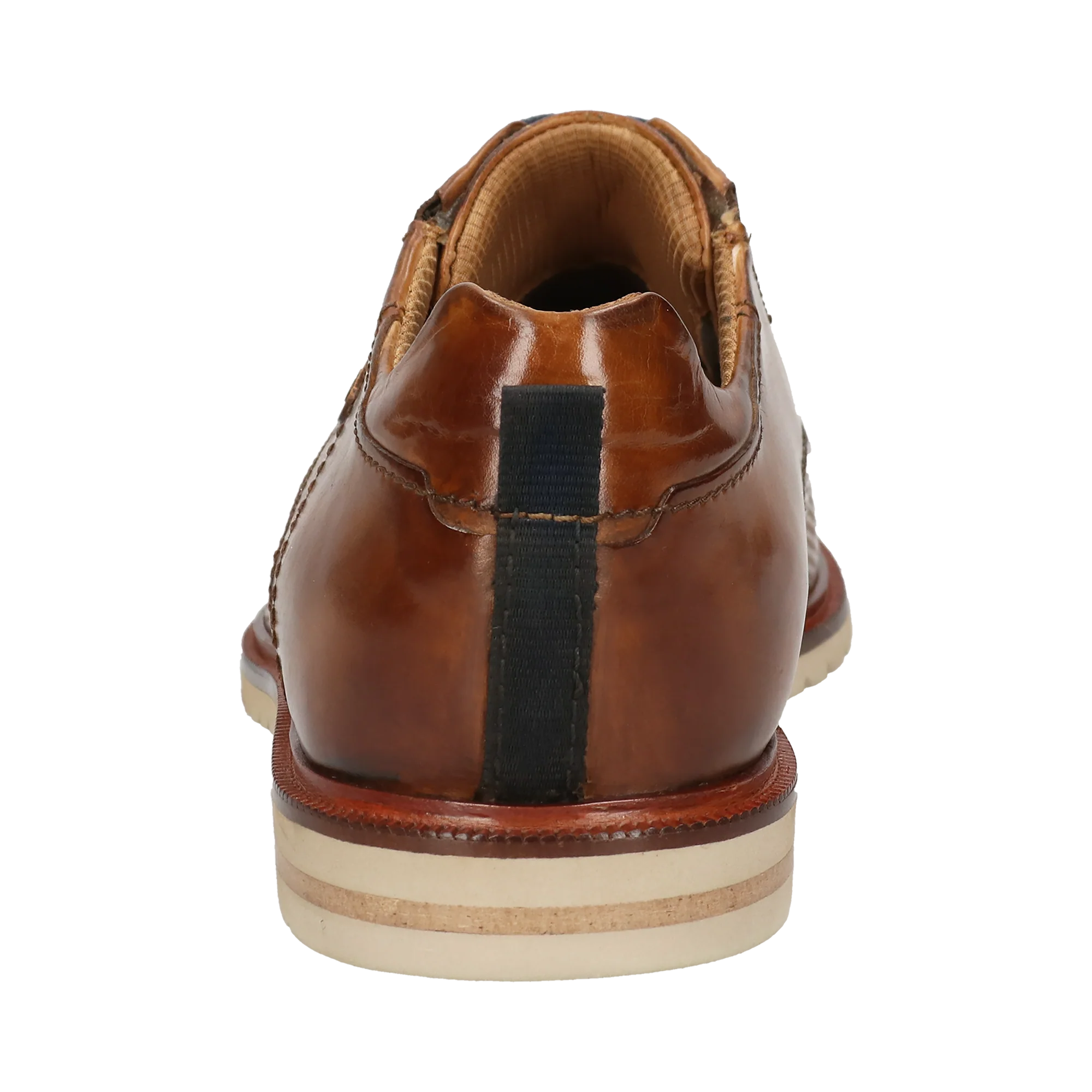 Leder Business Schnürer cognac - Image 3