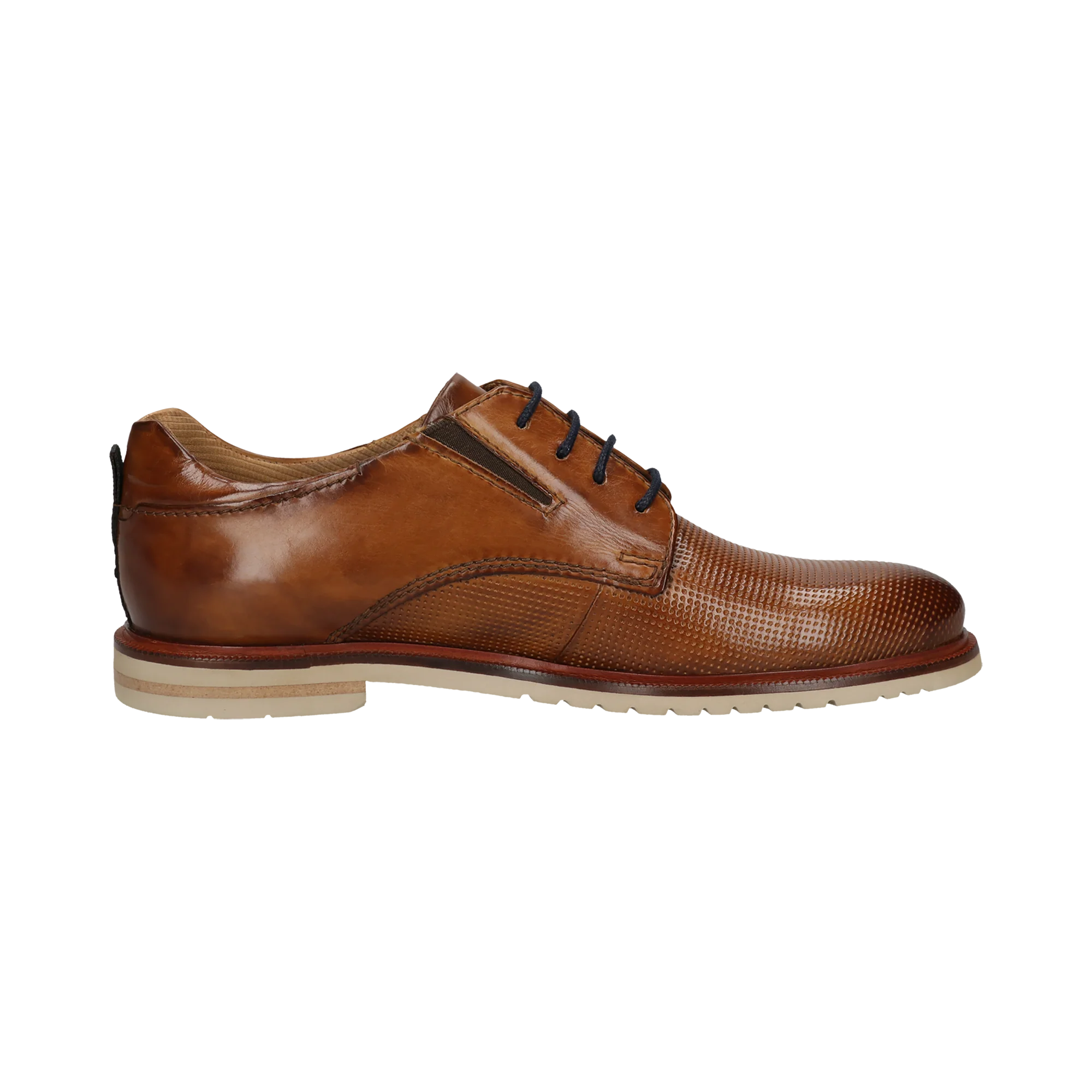 Leder Business Schnürer cognac - Image 4