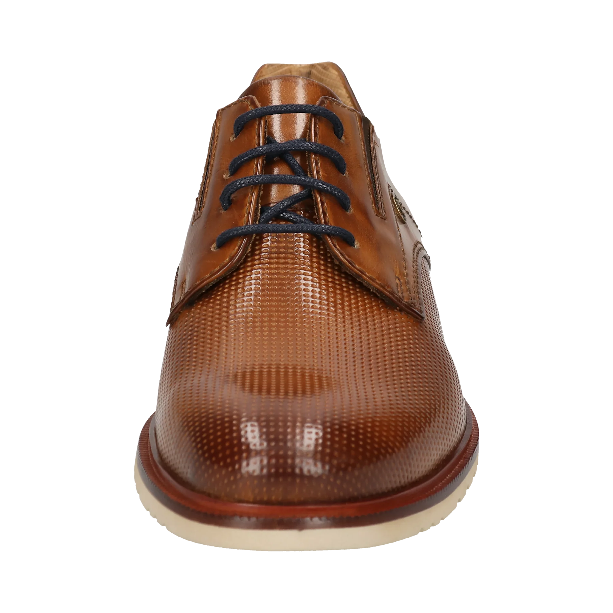 Leder Business Schnürer cognac - Image 5