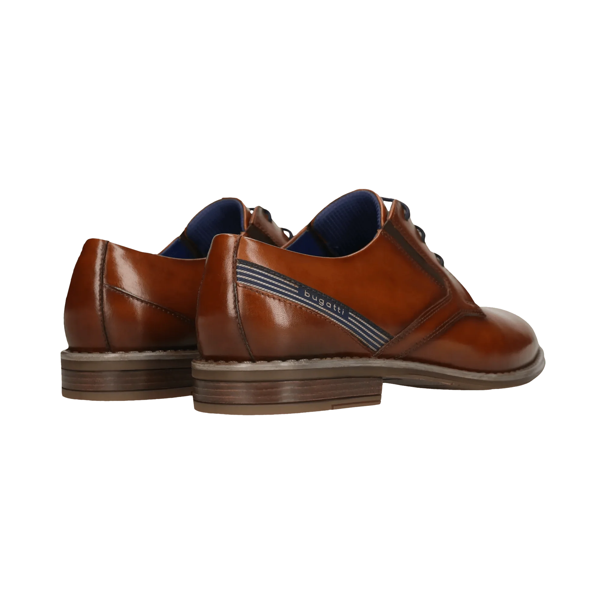 Leder Business Schnürer cognac - Image 3