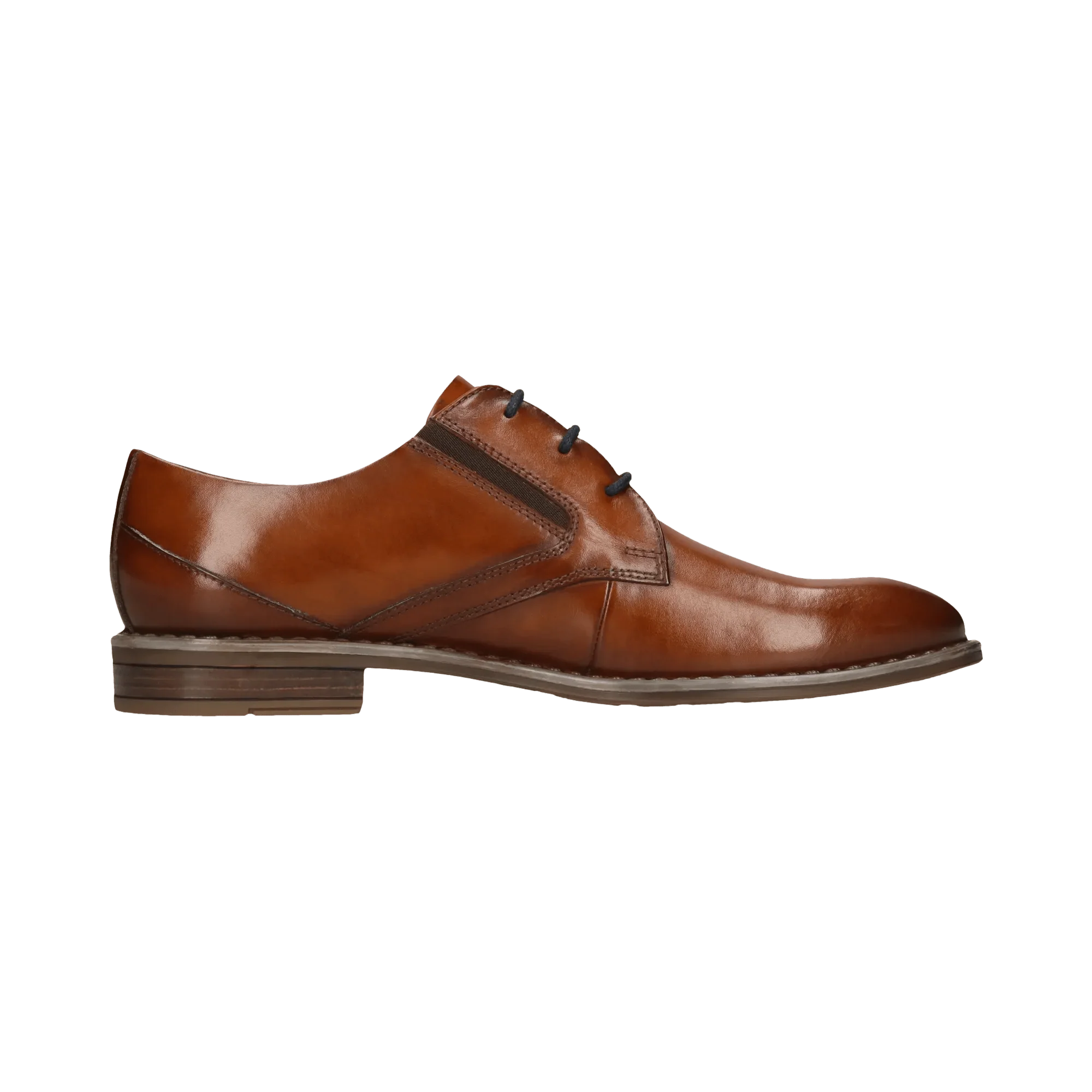 Leder Business Schnürer cognac - Image 4