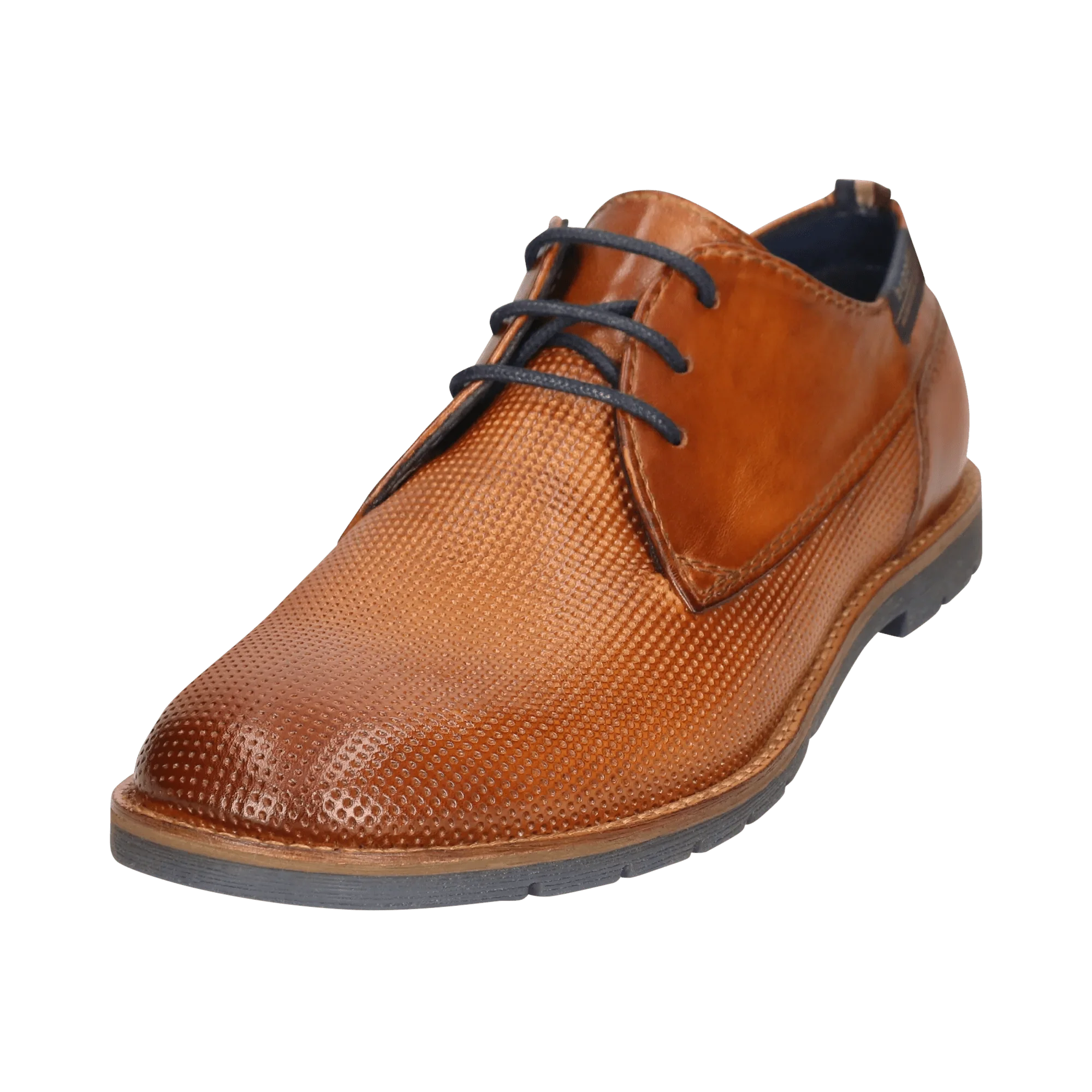 Leder Business Schnürer cognac - Image 2