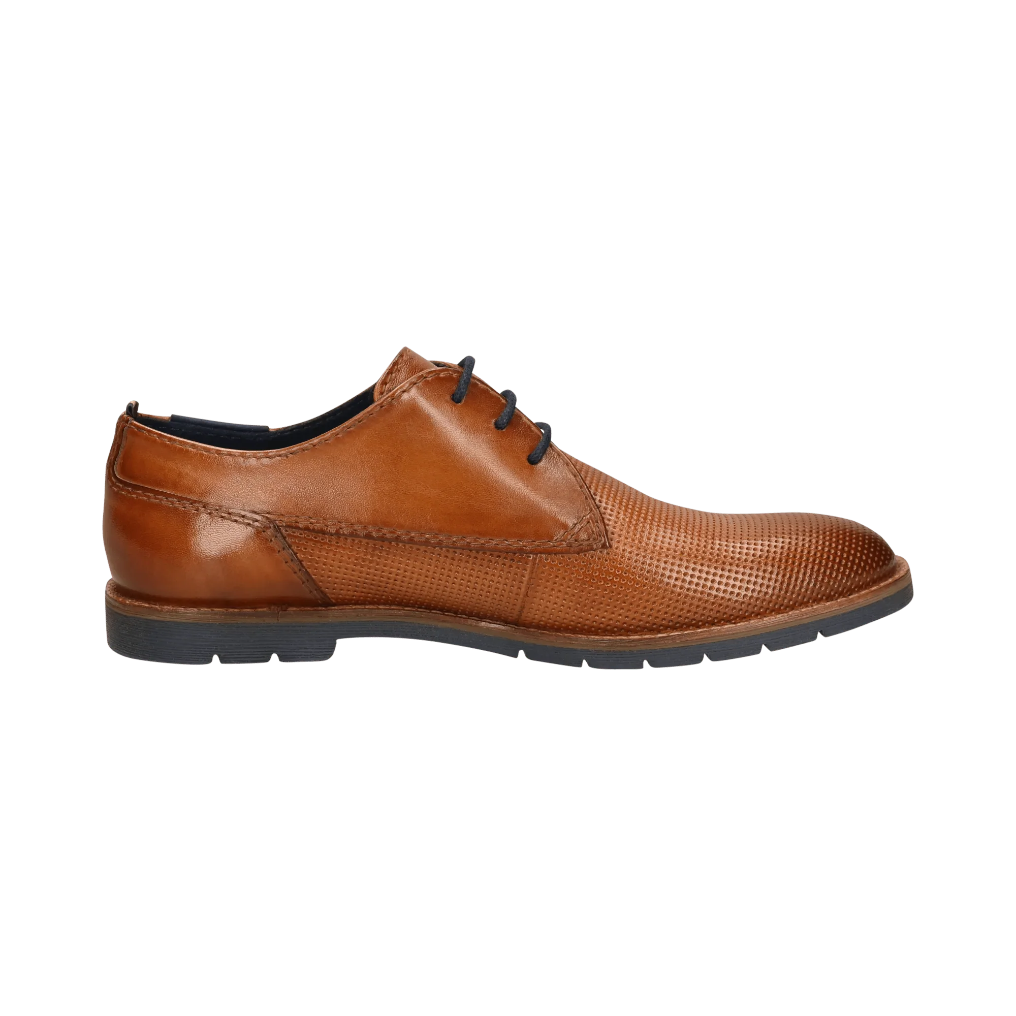 Leder Business Schnürer cognac - Image 4