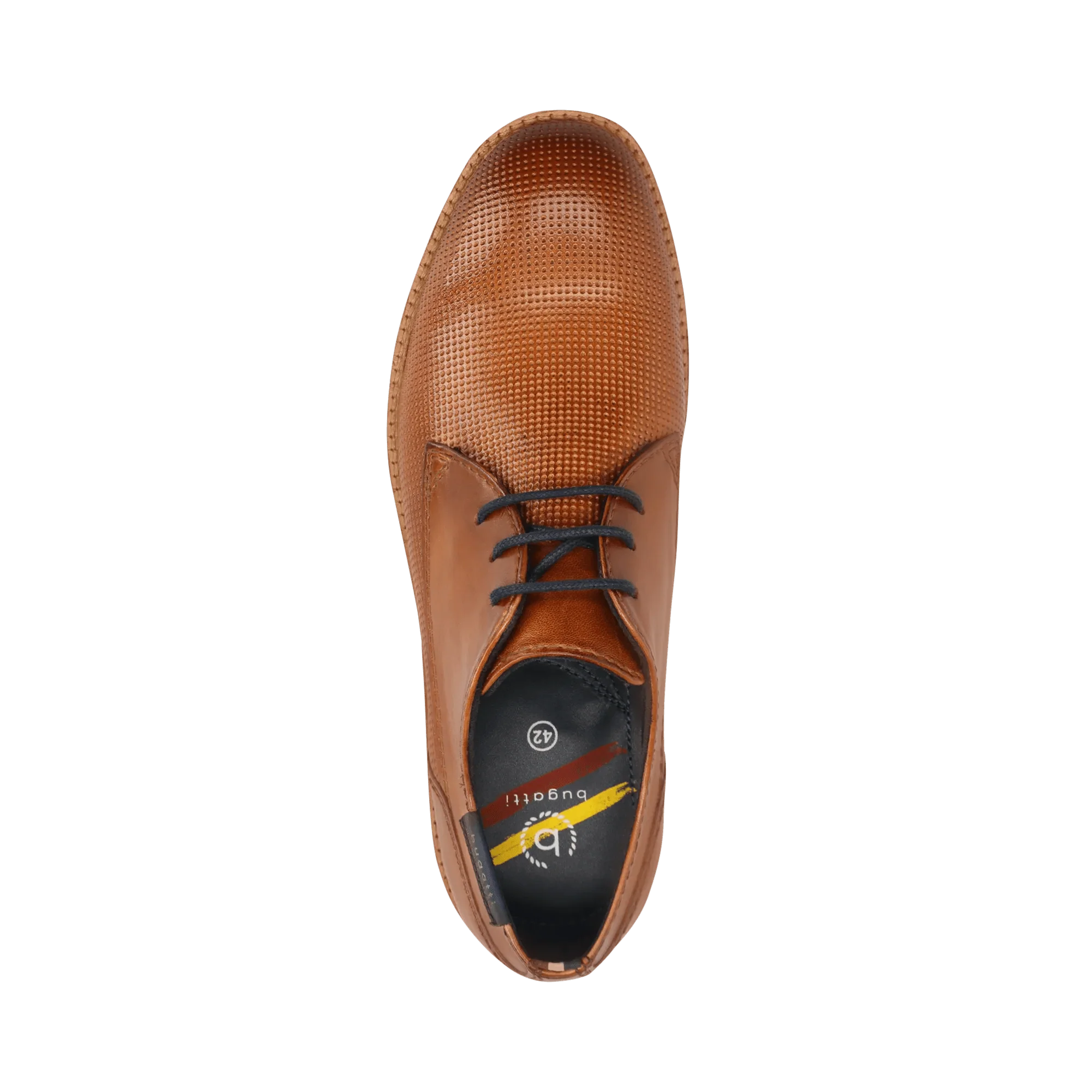 Leder Business Schnürer cognac - Image 6