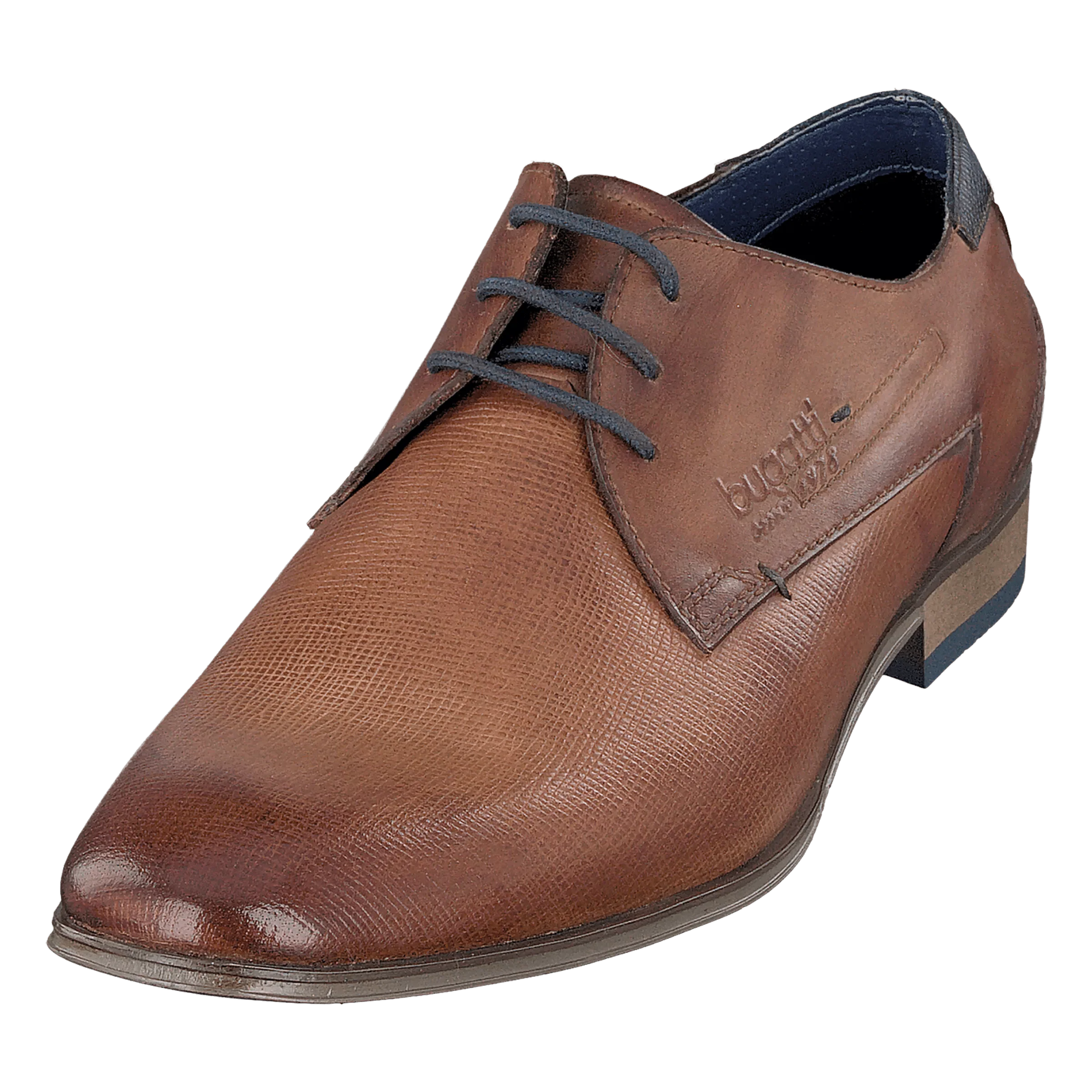 Leder Business Schnürer cognac - Image 2