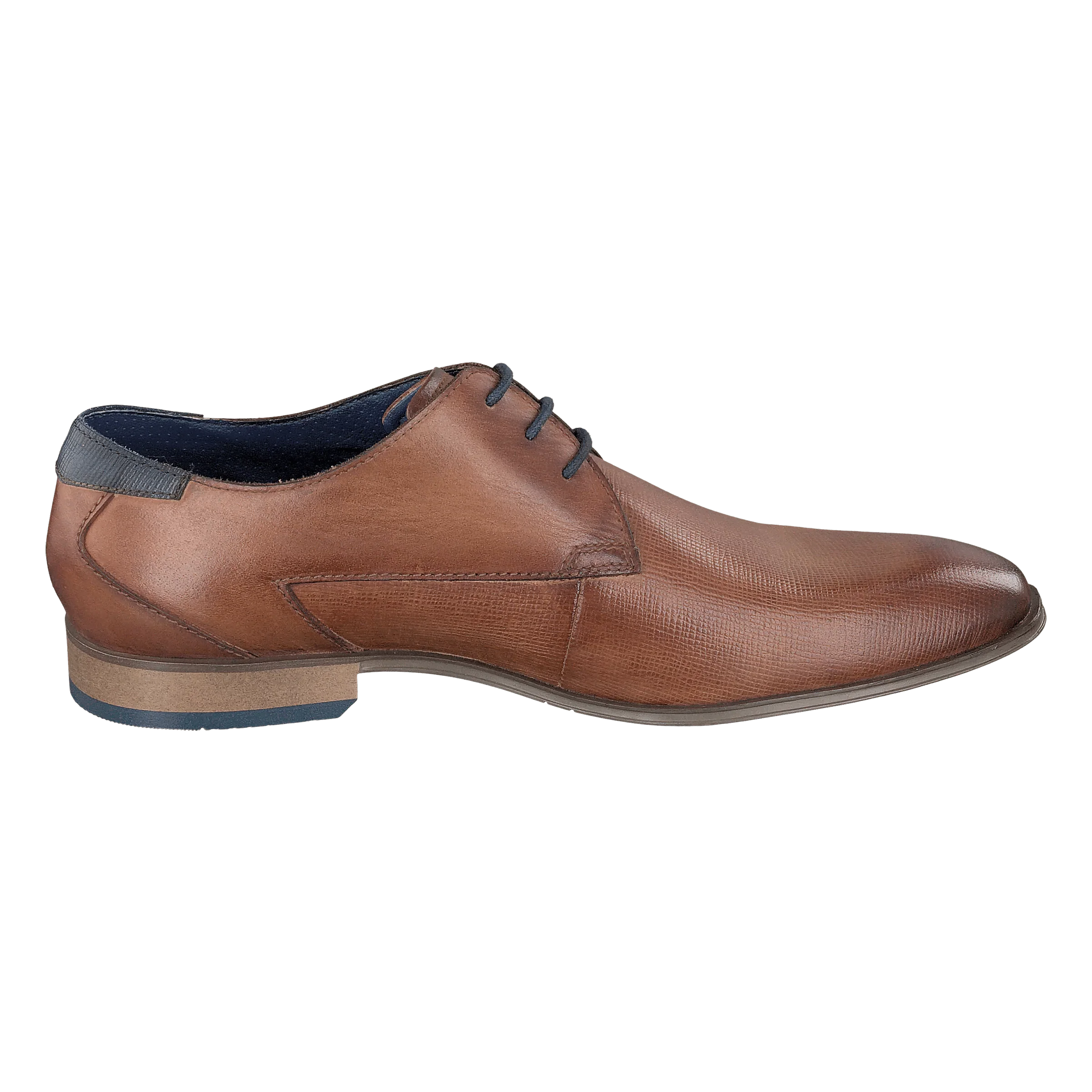 Leder Business Schnürer cognac - Image 4