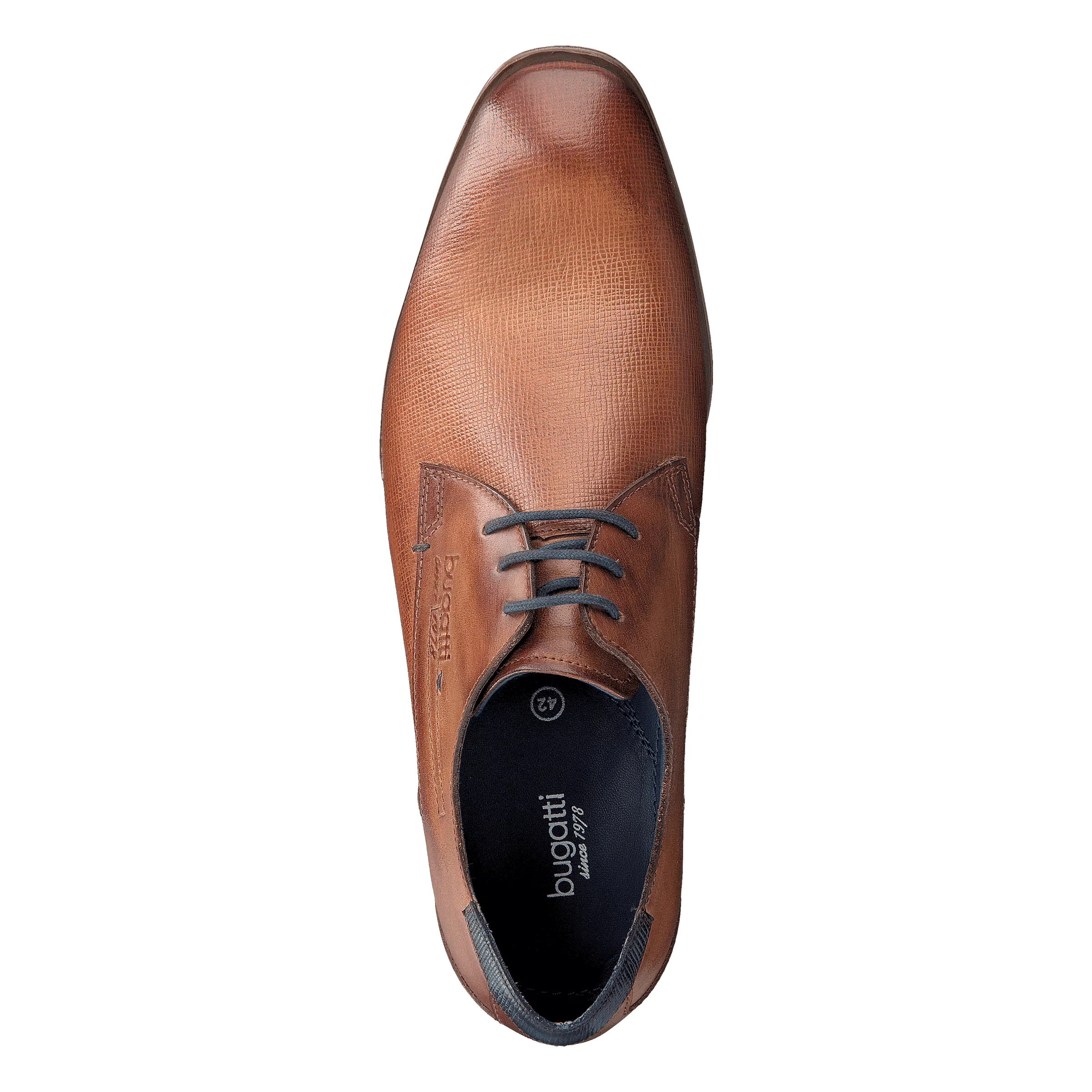 Leder Business Schnürer cognac - Image 6