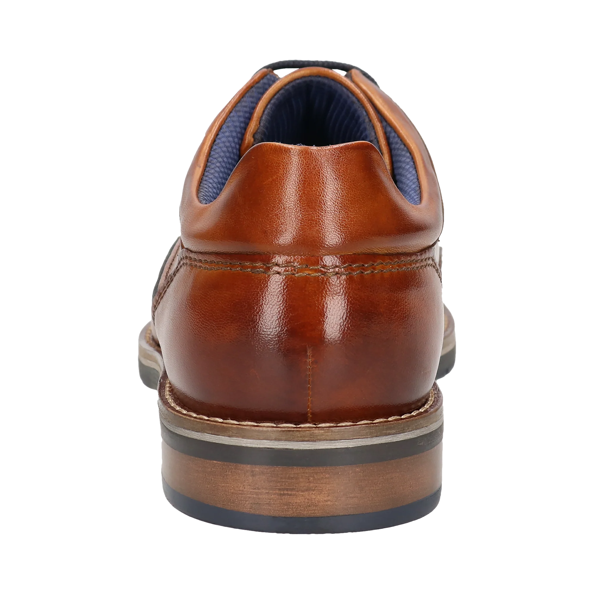 Leder Business Schnürer cognac - Image 3