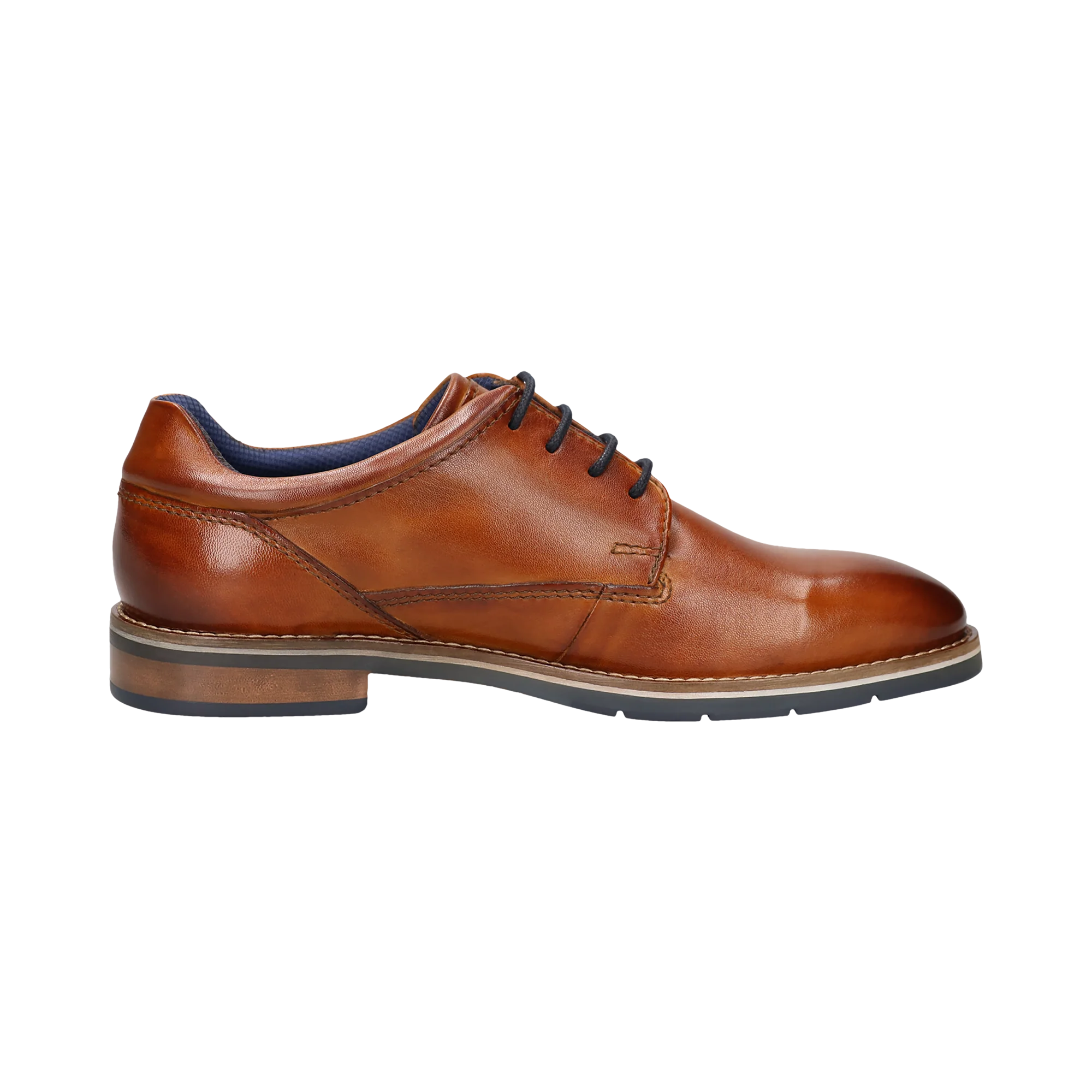 Leder Business Schnürer cognac - Image 4