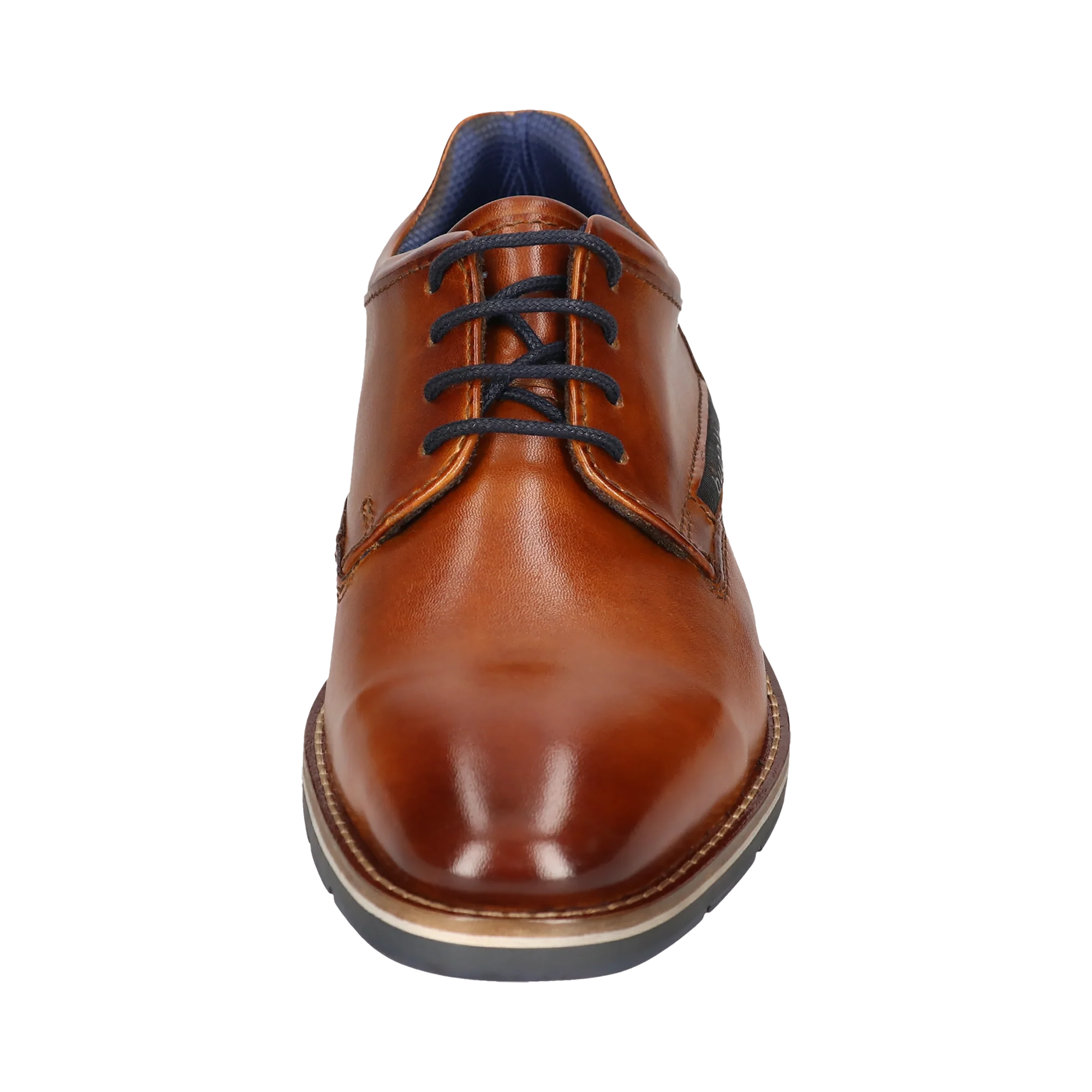 Leder Business Schnürer cognac - Image 5