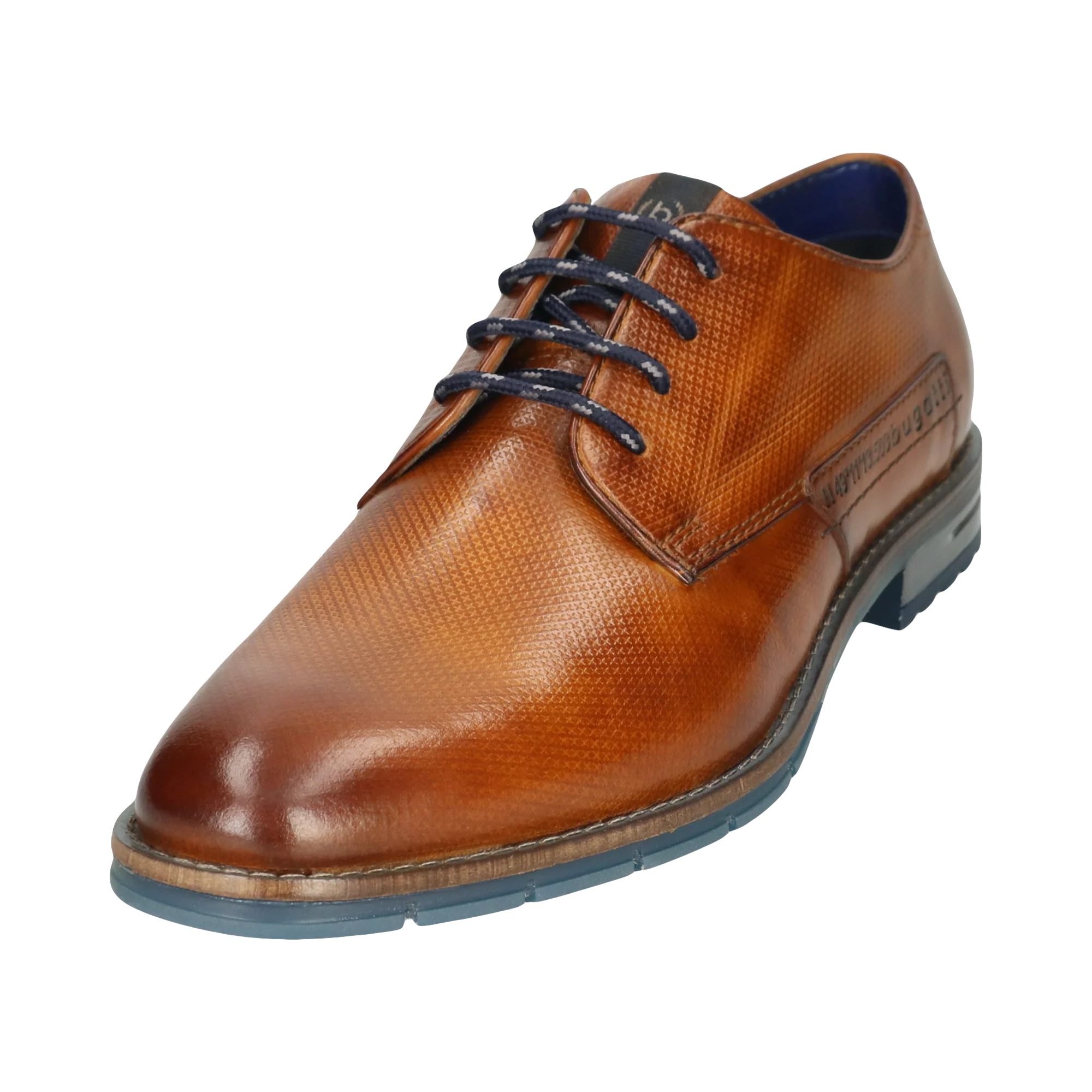 Leder Business Schnürer cognac - Image 2