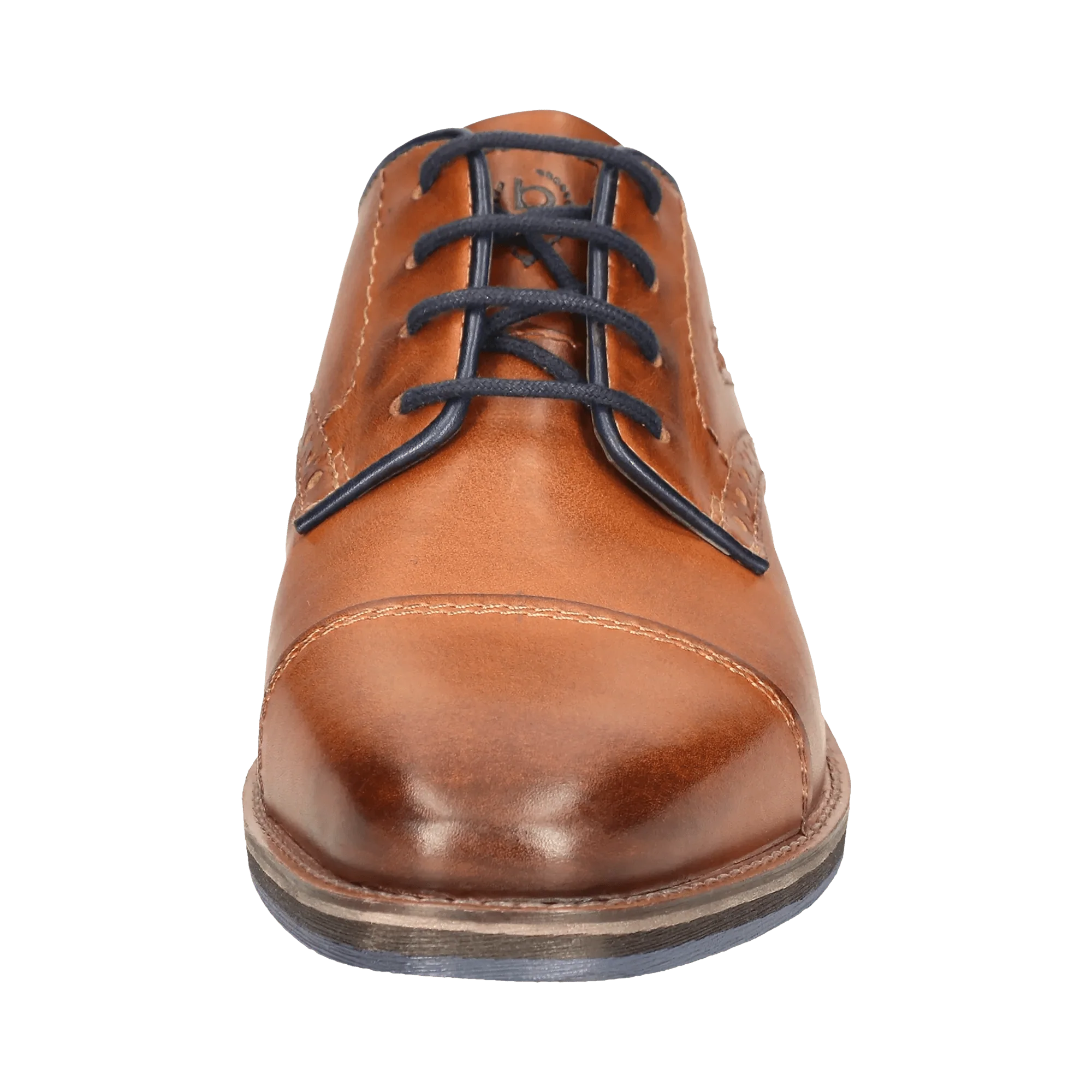 Leder Business Schnürer cognac - Image 5