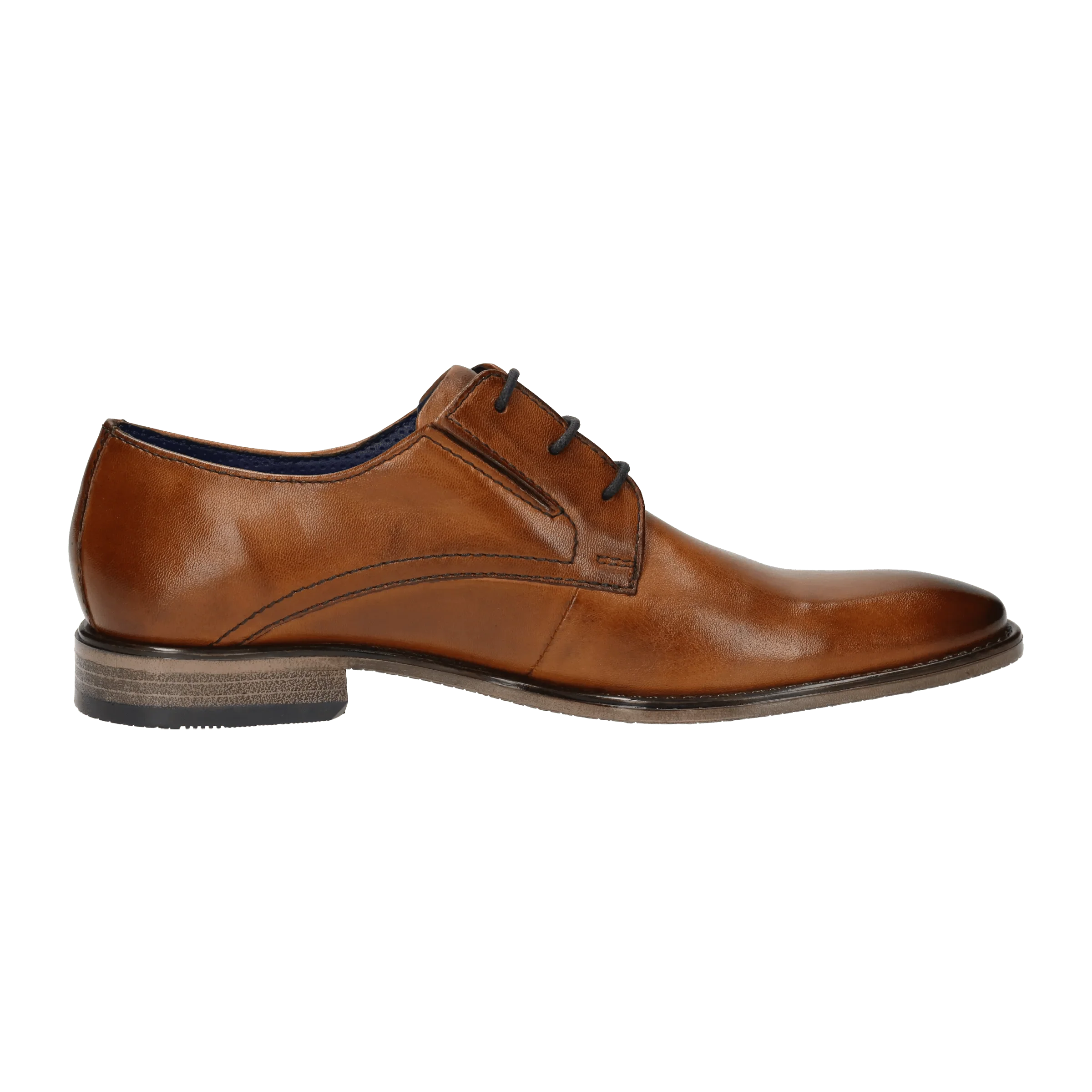 Leder Business Schnürer cognac - Image 4