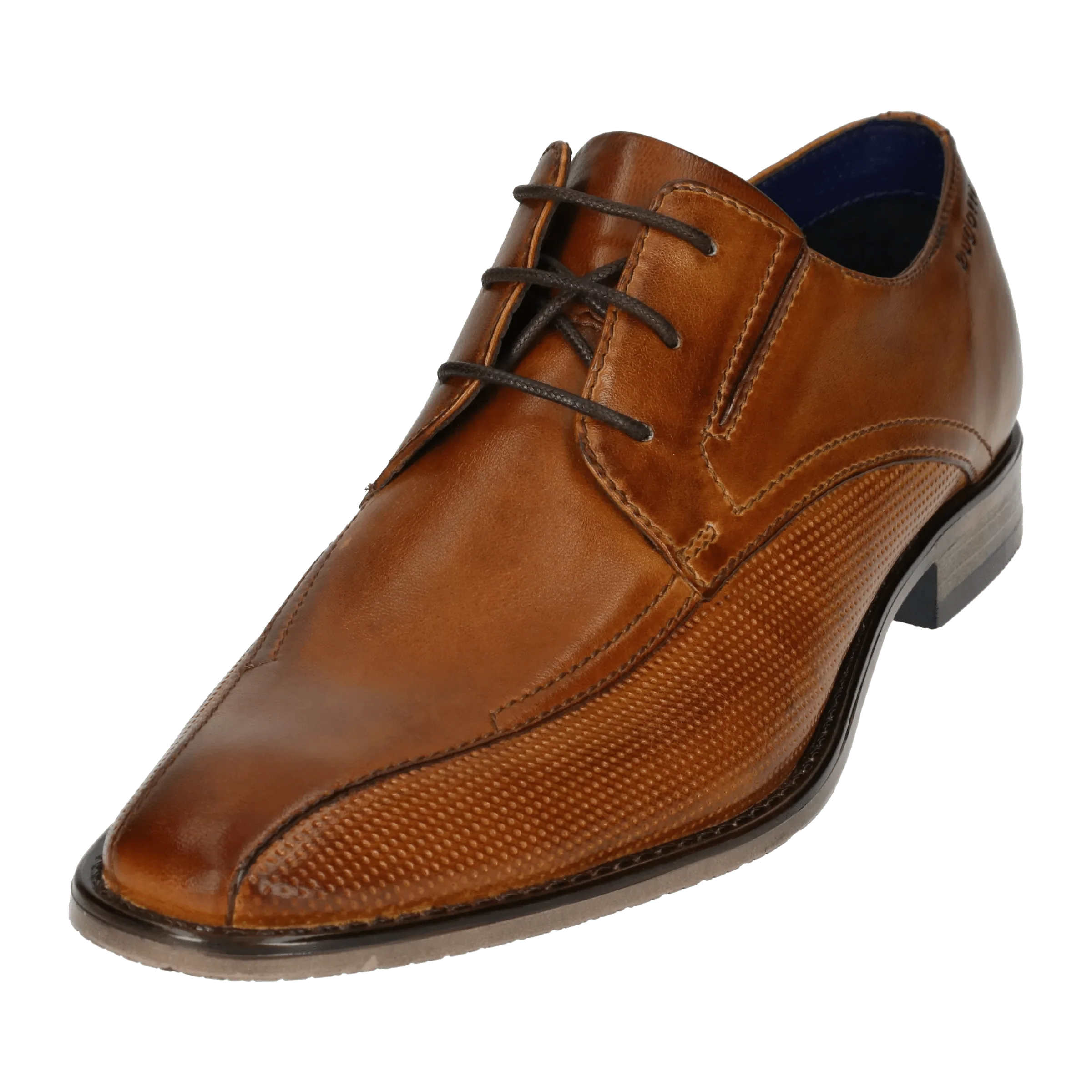 Leder Business Schnürer cognac - Image 2