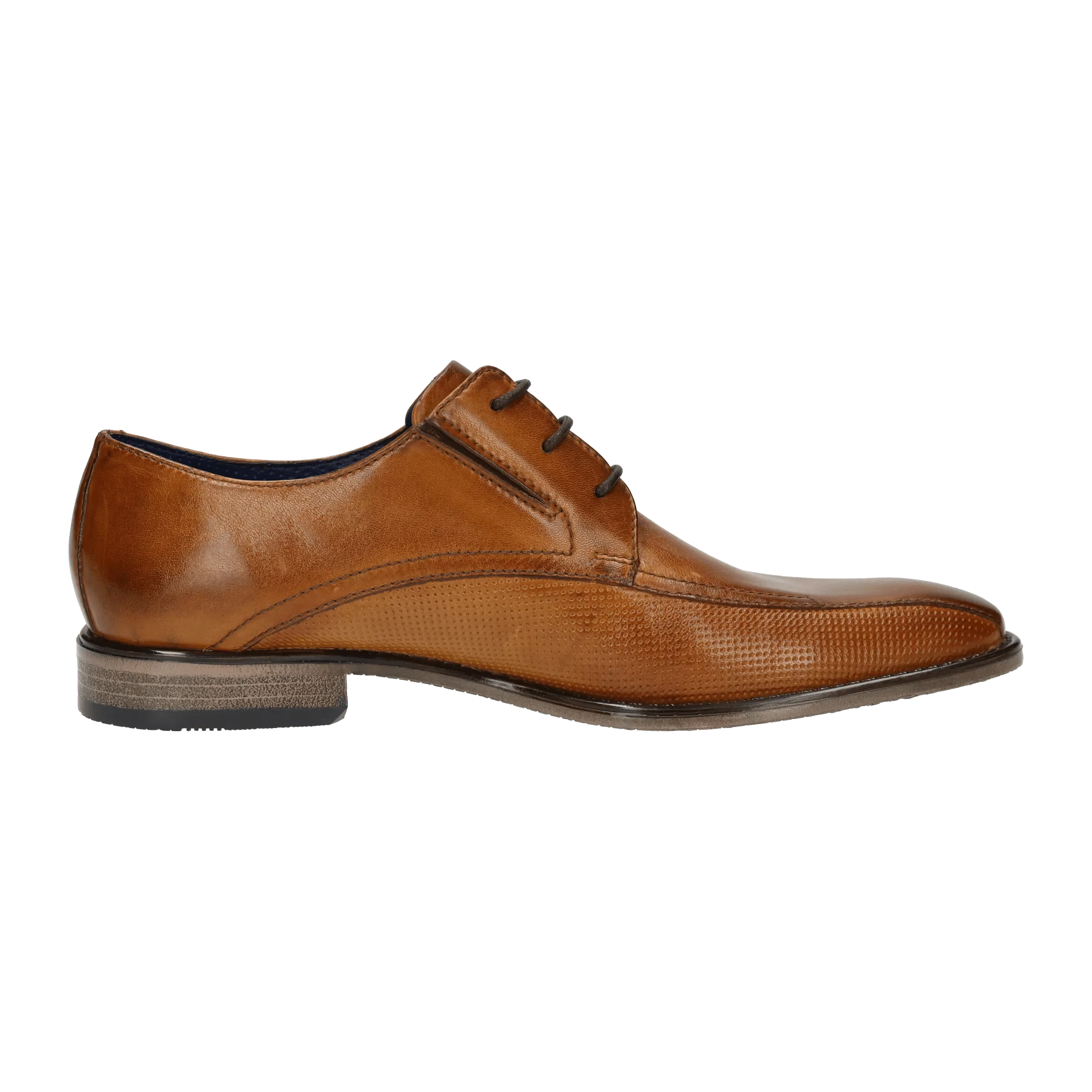 Leder Business Schnürer cognac - Image 4
